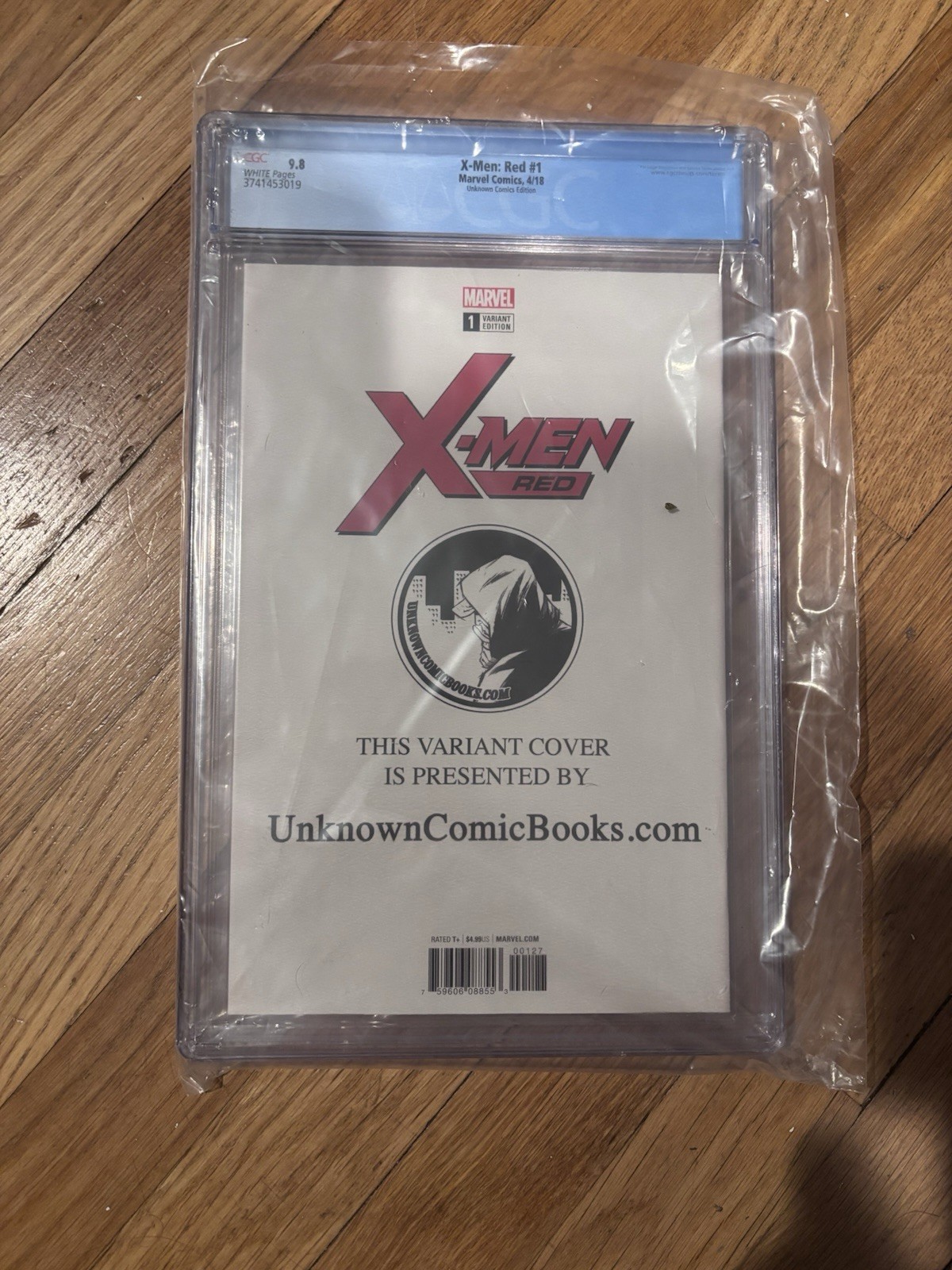 X-Men Red #1 CGC 9.8 Gabriele Dell’Otto Virgin Unknown Comics Edition (2018)