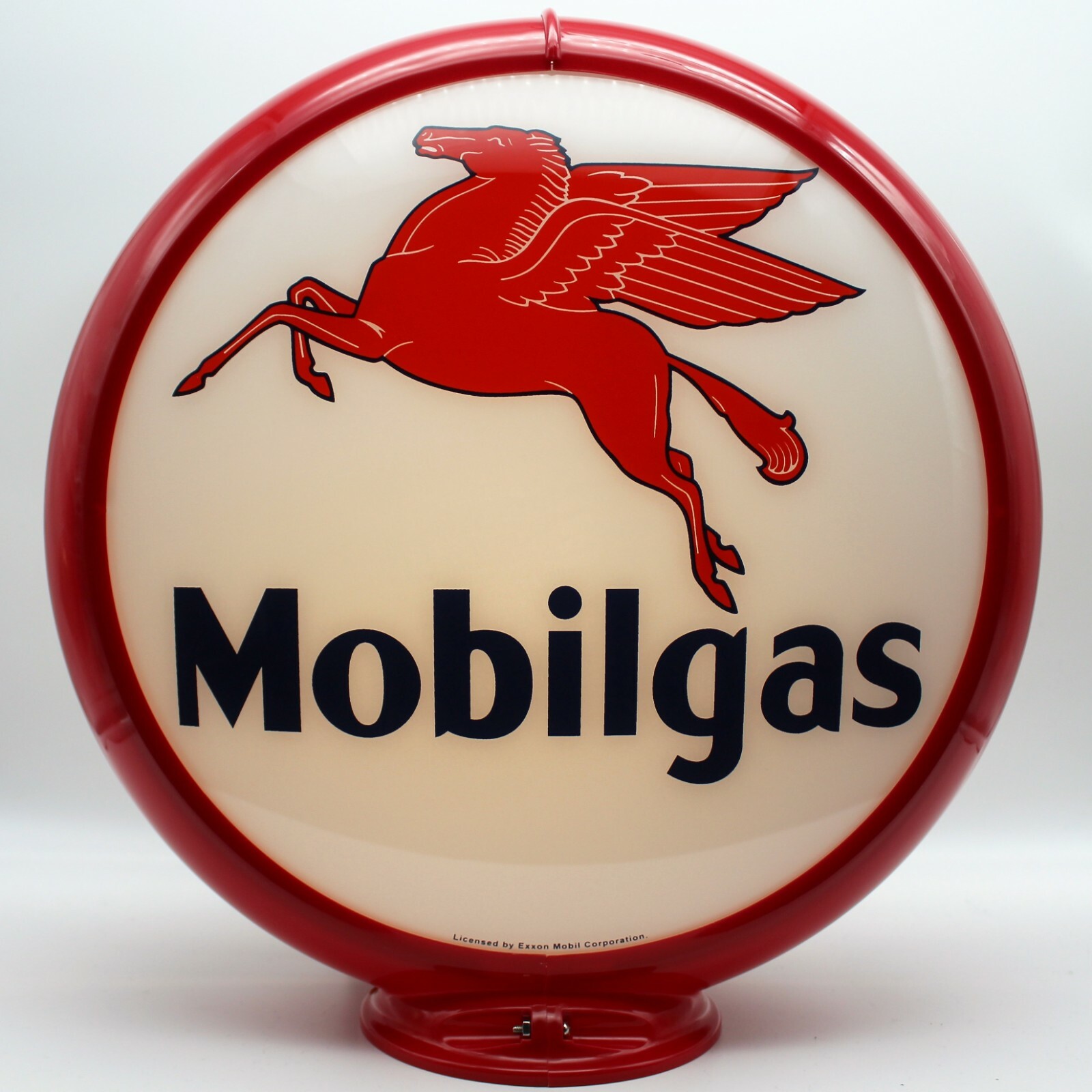MOBILGAS 13.5″ Gas Pump Globe – SHIPS FULLY ASSEMBLED! READY FOR YOUR PUMP!!