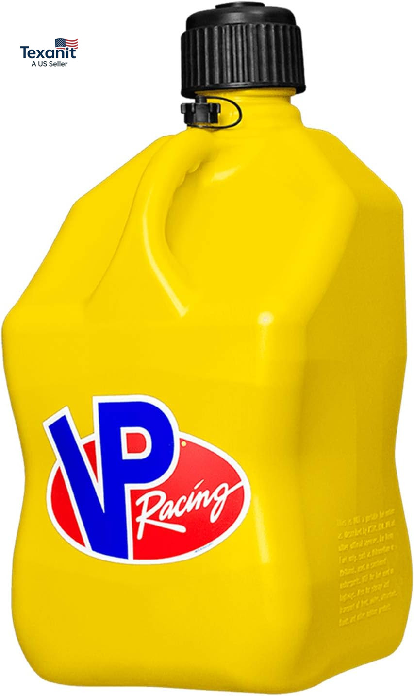 5.5 Gallon Motorsport Racing Liquid Container Utility Jug, Yellow