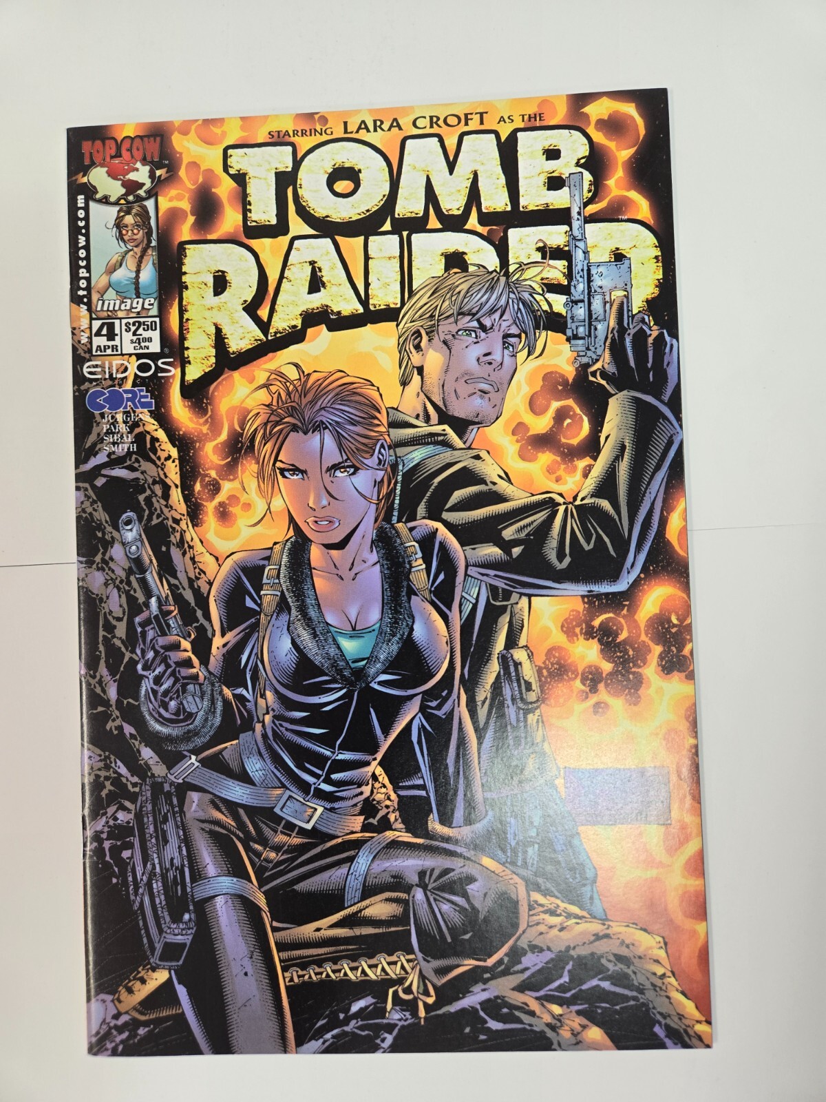 TOMB RAIDER #4 NEAR MINT UNREAD COPY 2000 SERIES 1 TOP COW