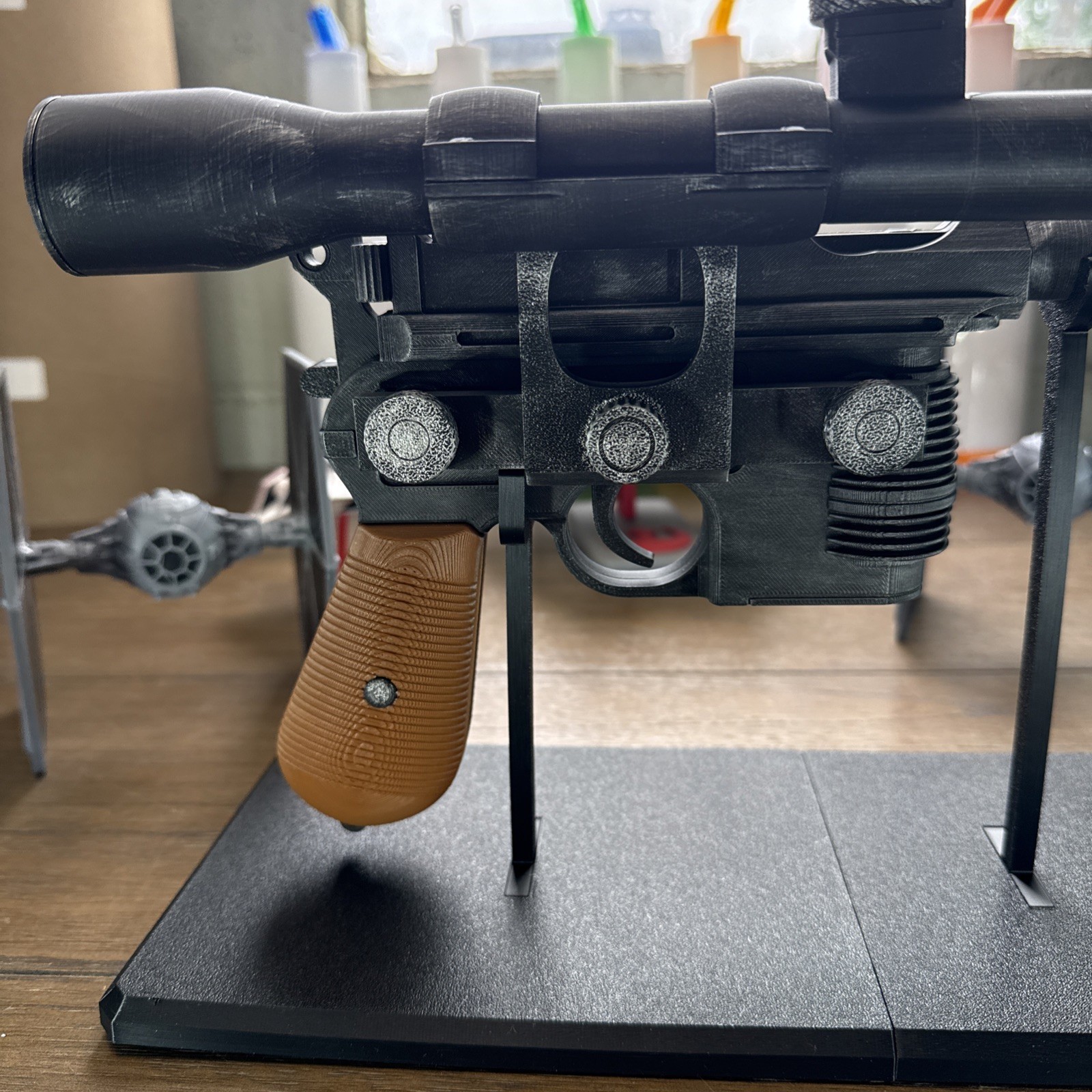 Han Solo Blaster DL-44 Inspired Replica, Star Wars , Full Size Cosplay