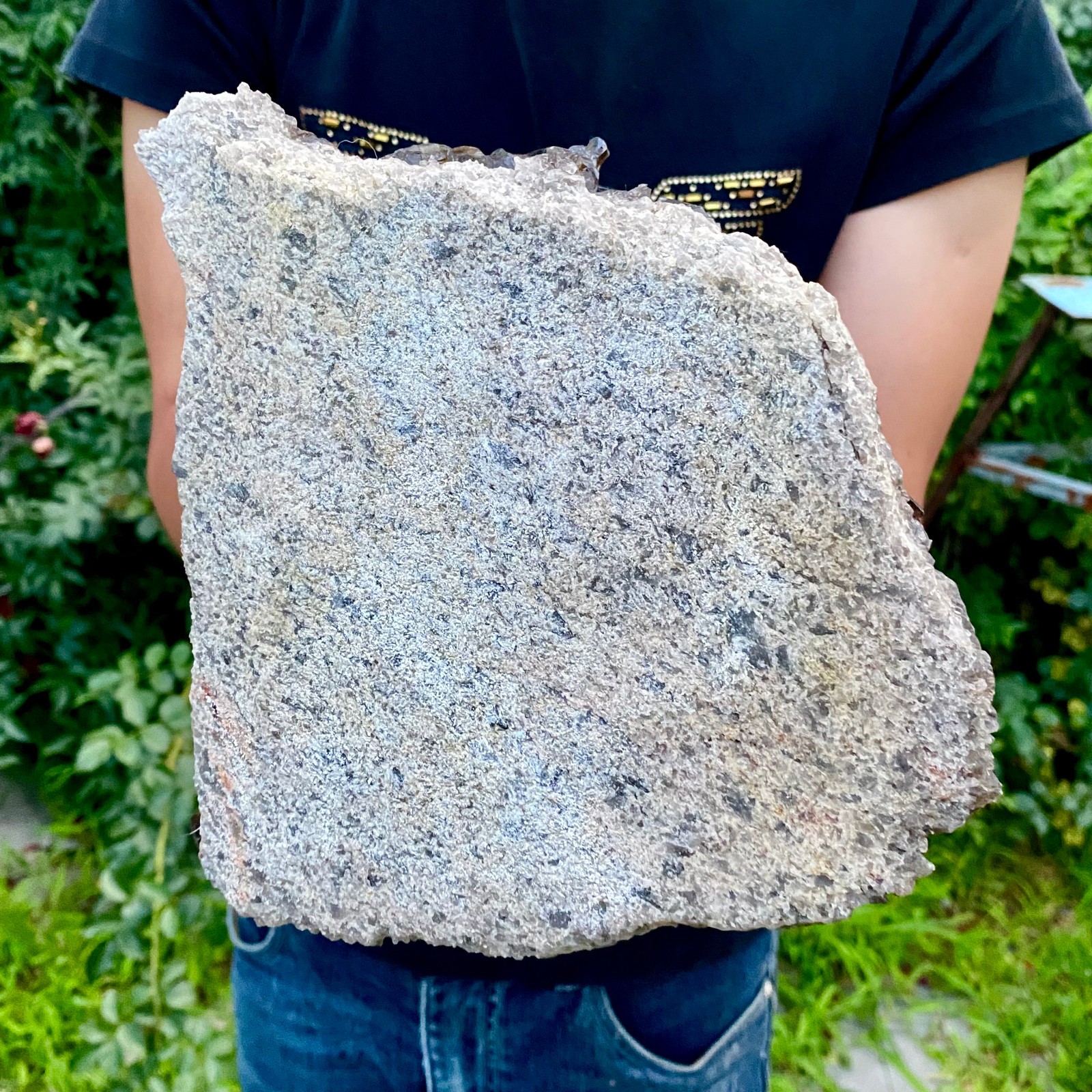 7.3LB Natural Tea black Crystal quartz Cluster Mineral Specimen Healing reiki