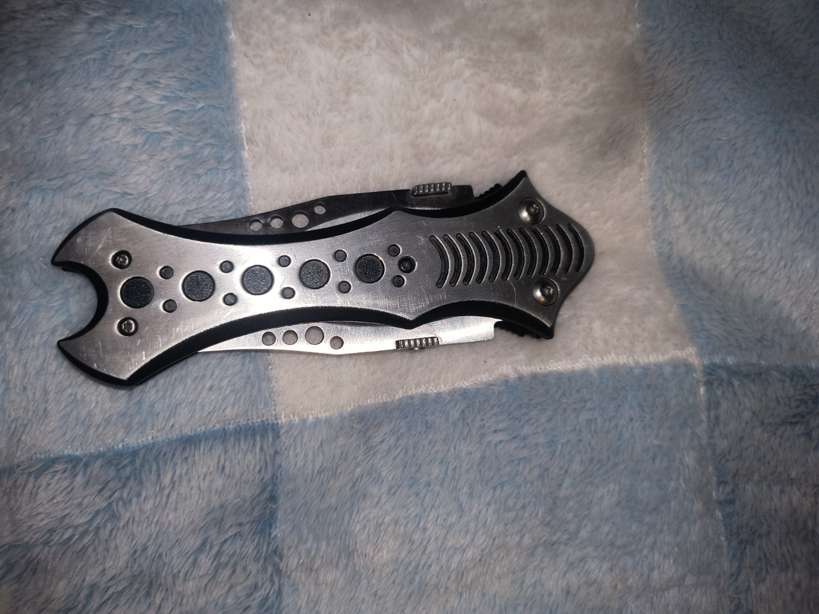 Dual Blade Drop Point Pocketknife
