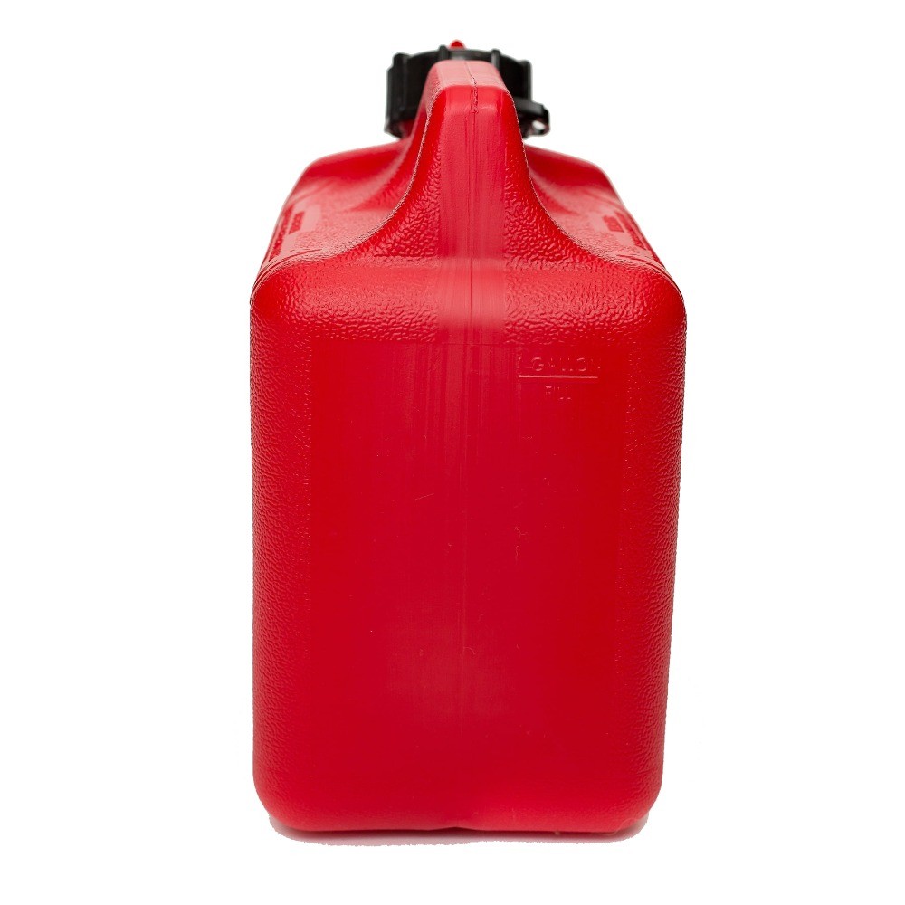 Auto Shut off Gasoline Can, 1 Gallon 4 oz. Capacity #1210, Red in Color