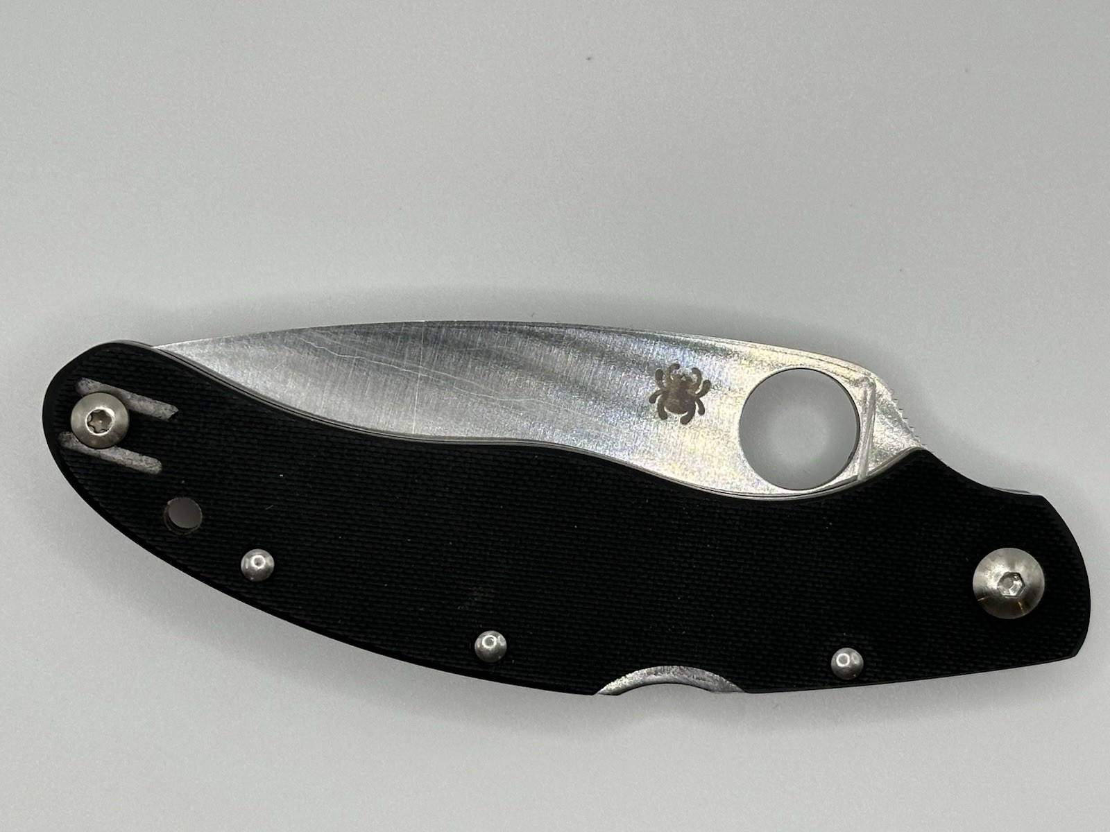 Spyderco Caly 3.5 VG-10 Black G-10 C144GP Folding Knife Japan