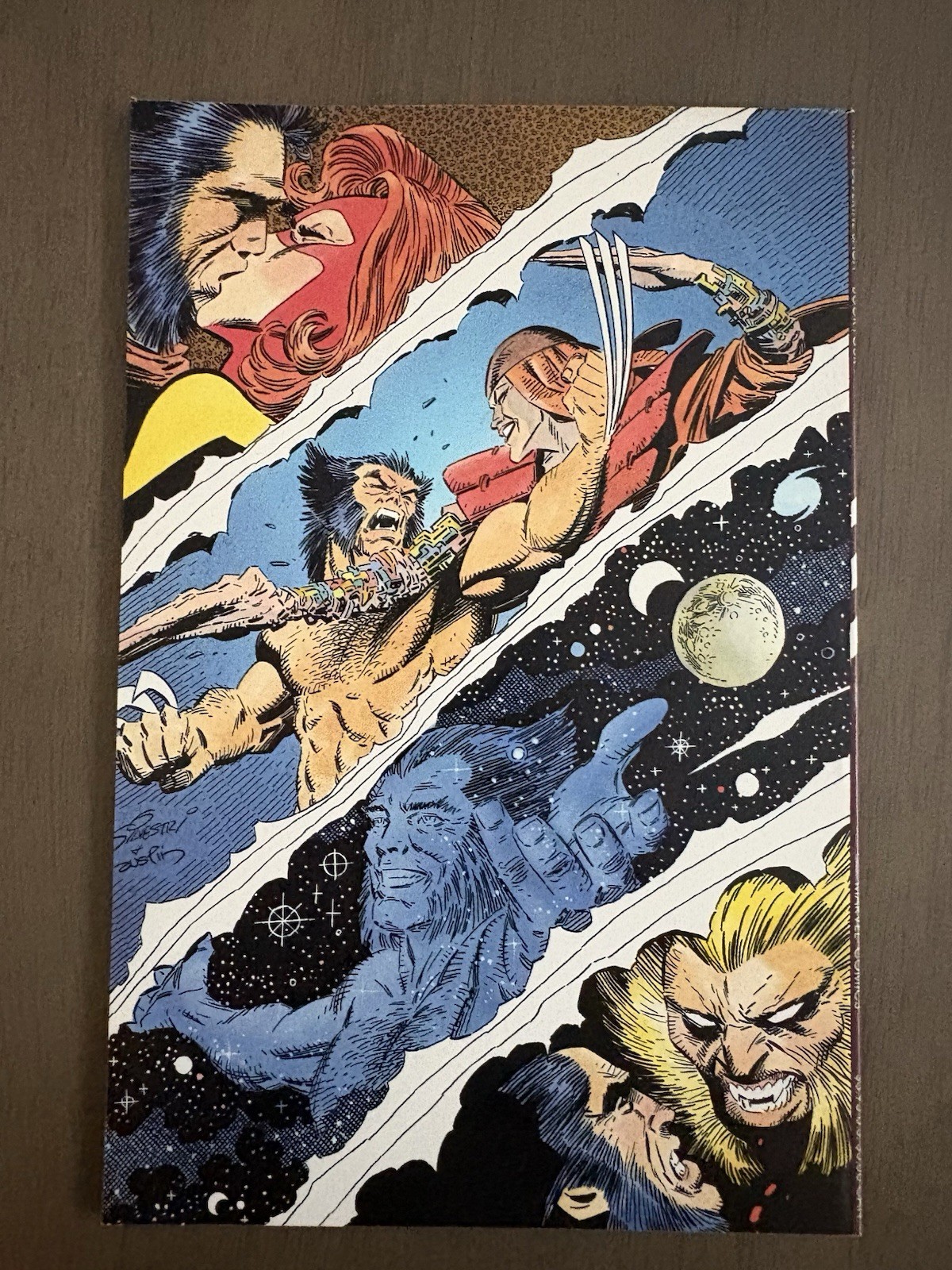 Wolverine Saga #4 1990 Marvel Comics Comic Book 9.4 Near Mint!