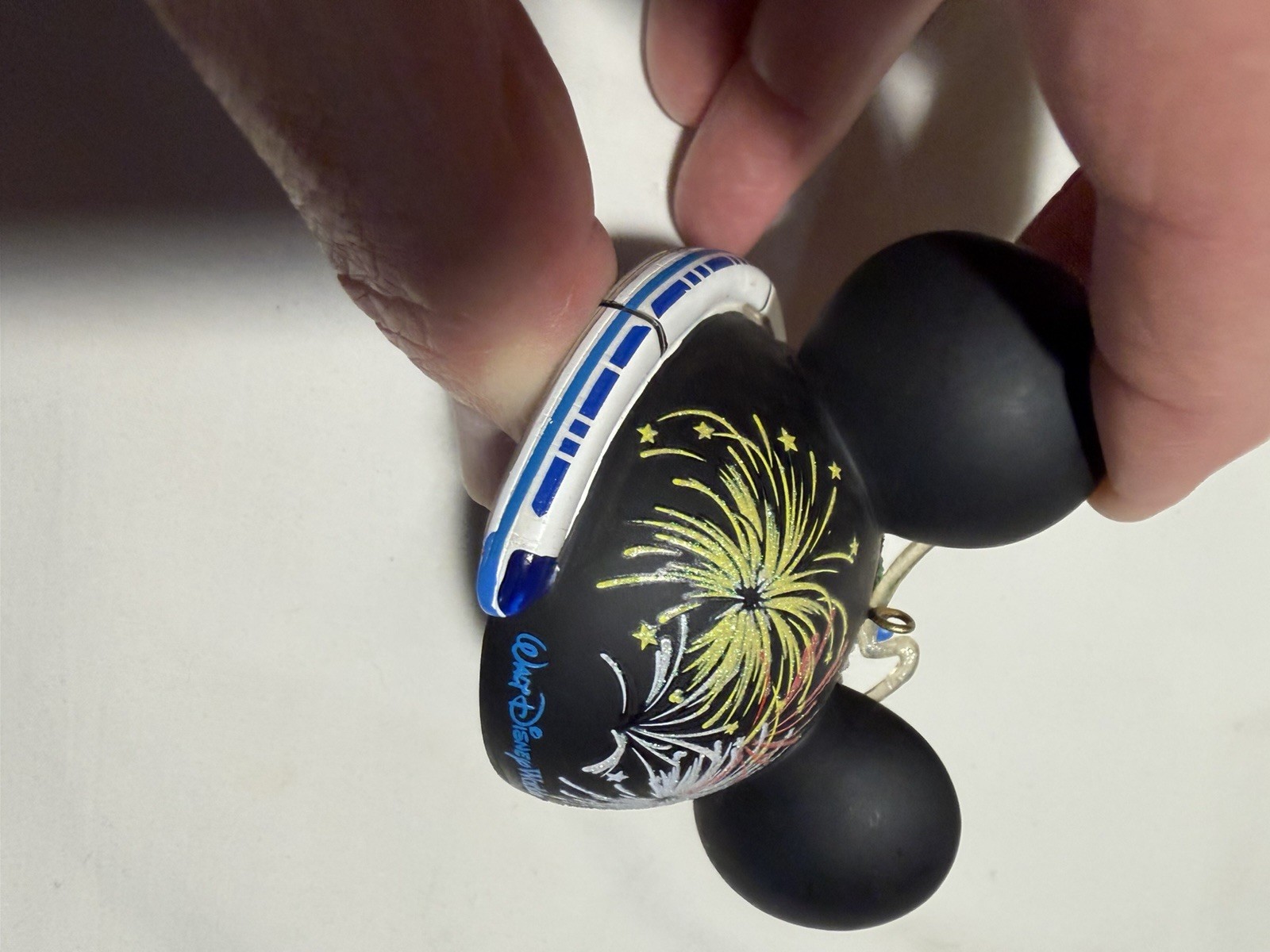 Walt Disney World Four Parks One World Mickey Ear Hat Ornament