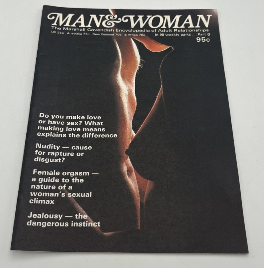 Man & Woman Marshall Cavendish Encyclopedia of Adult Relationships 1 to 6 & 8