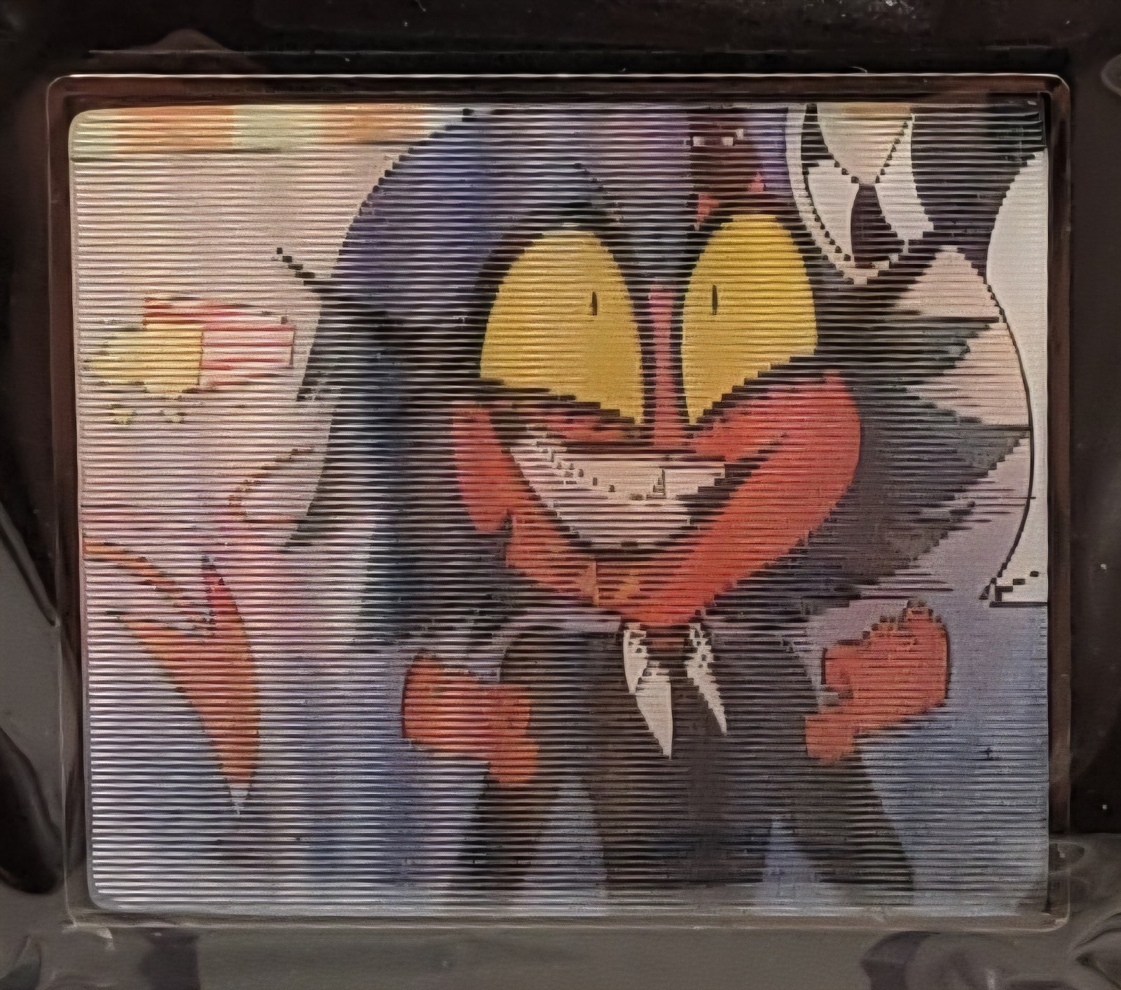 Helluva Boss Millie Says YES! Lenticular Pin Vivziepop Sharkrobot Shark Robot