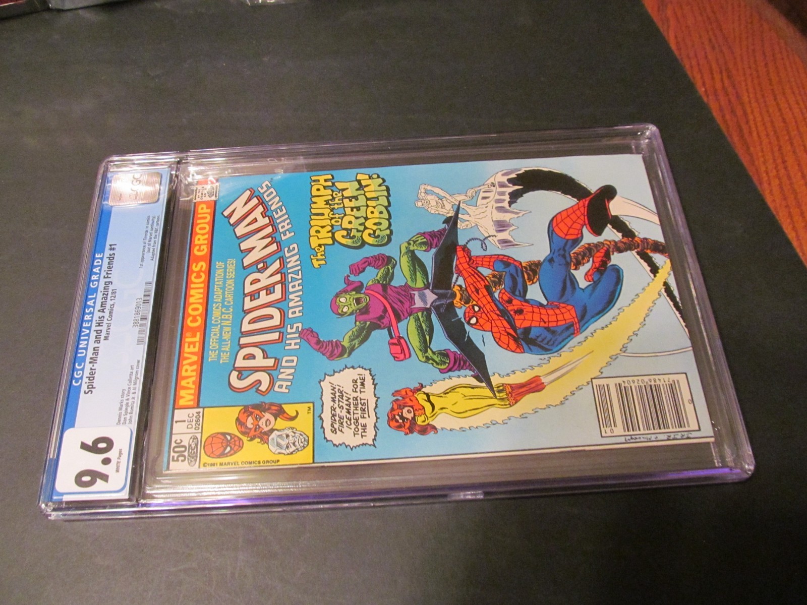 SPIDER-MAN AND HIS AMAZING FRIENDS #1 (1981) CGC GRADED 9.6