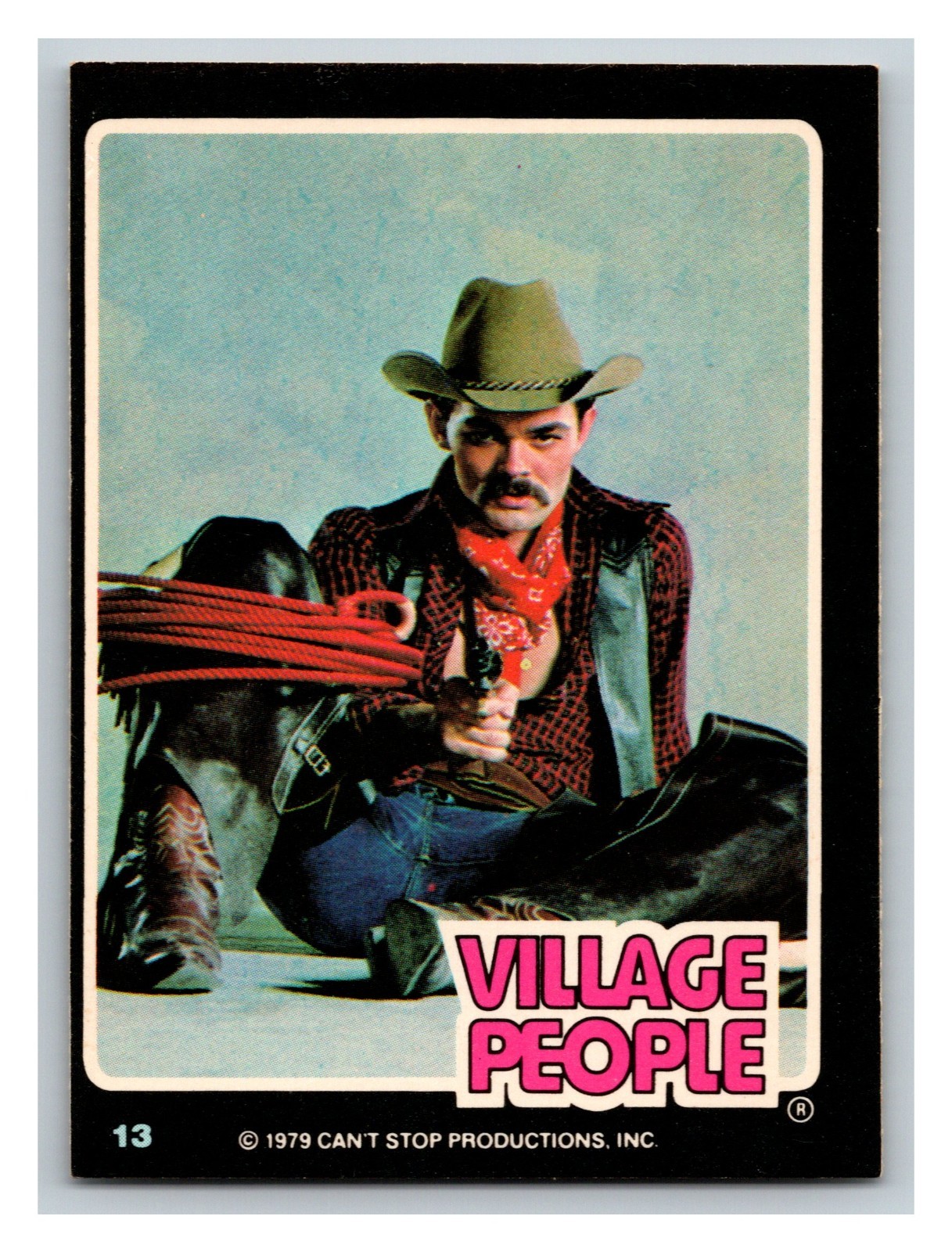 VILLAGE PEOPLE – 1979 MUSIC TRADING CARD – #13