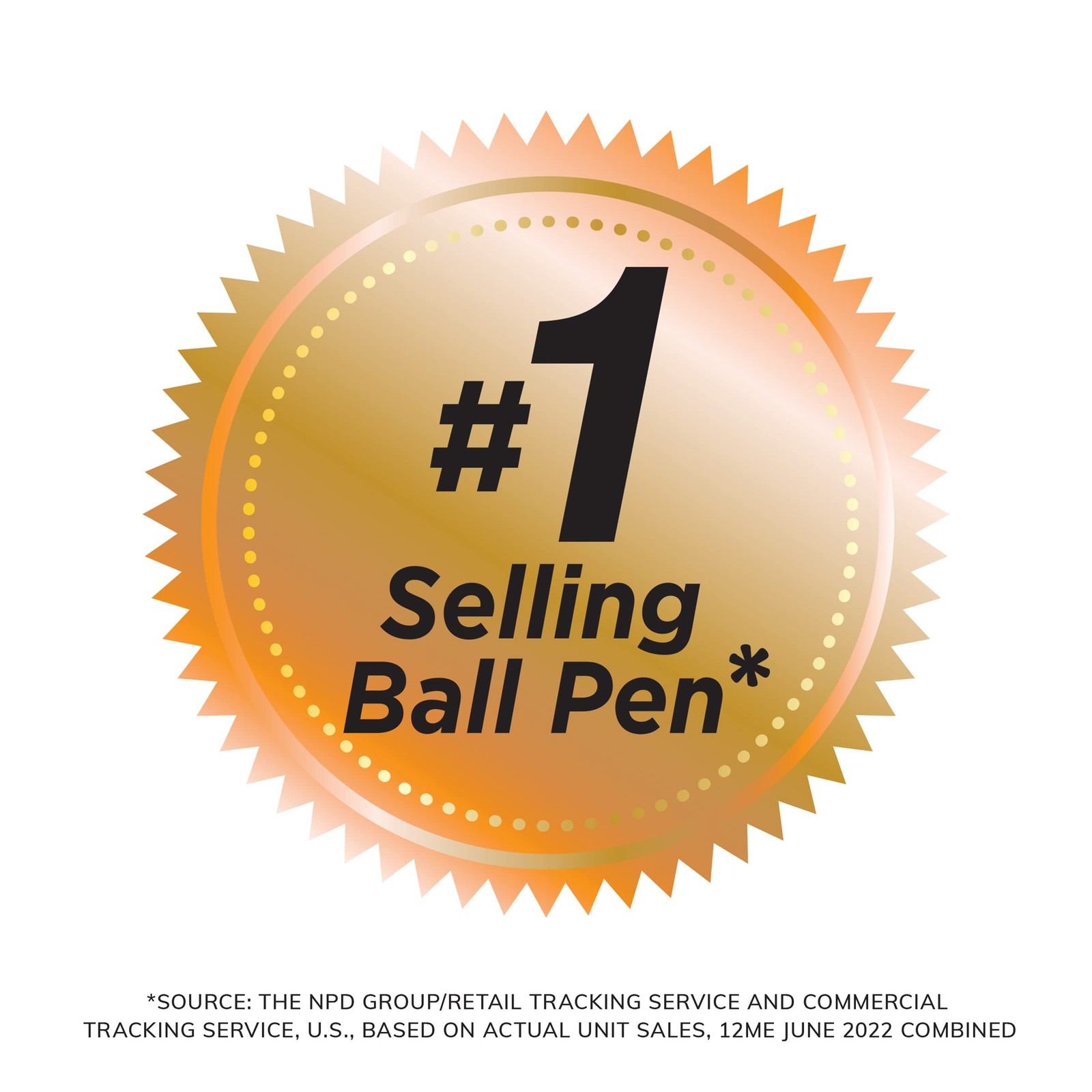 Bic Round Stic Xtra Life Black Ballpoint Pens Medium Point 1.0Mm 400-Count Pack