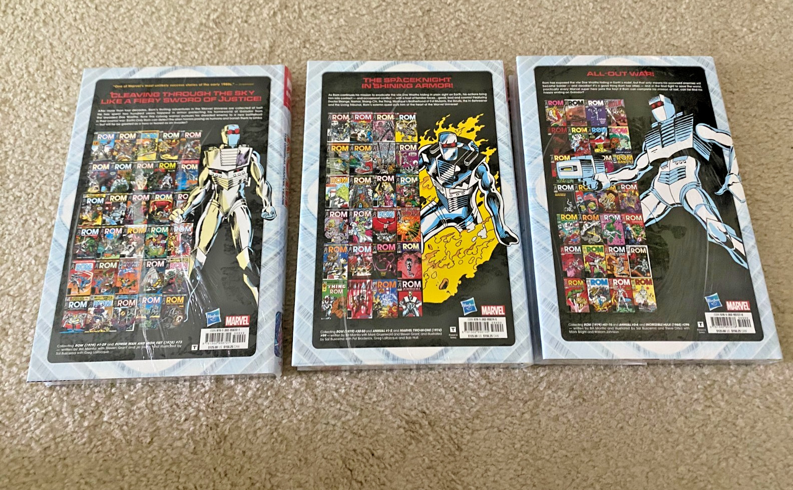 ROM The Original Marvel Years Omnibus vols 1-2-3 LOT SET DM Cover X-Men SEALED