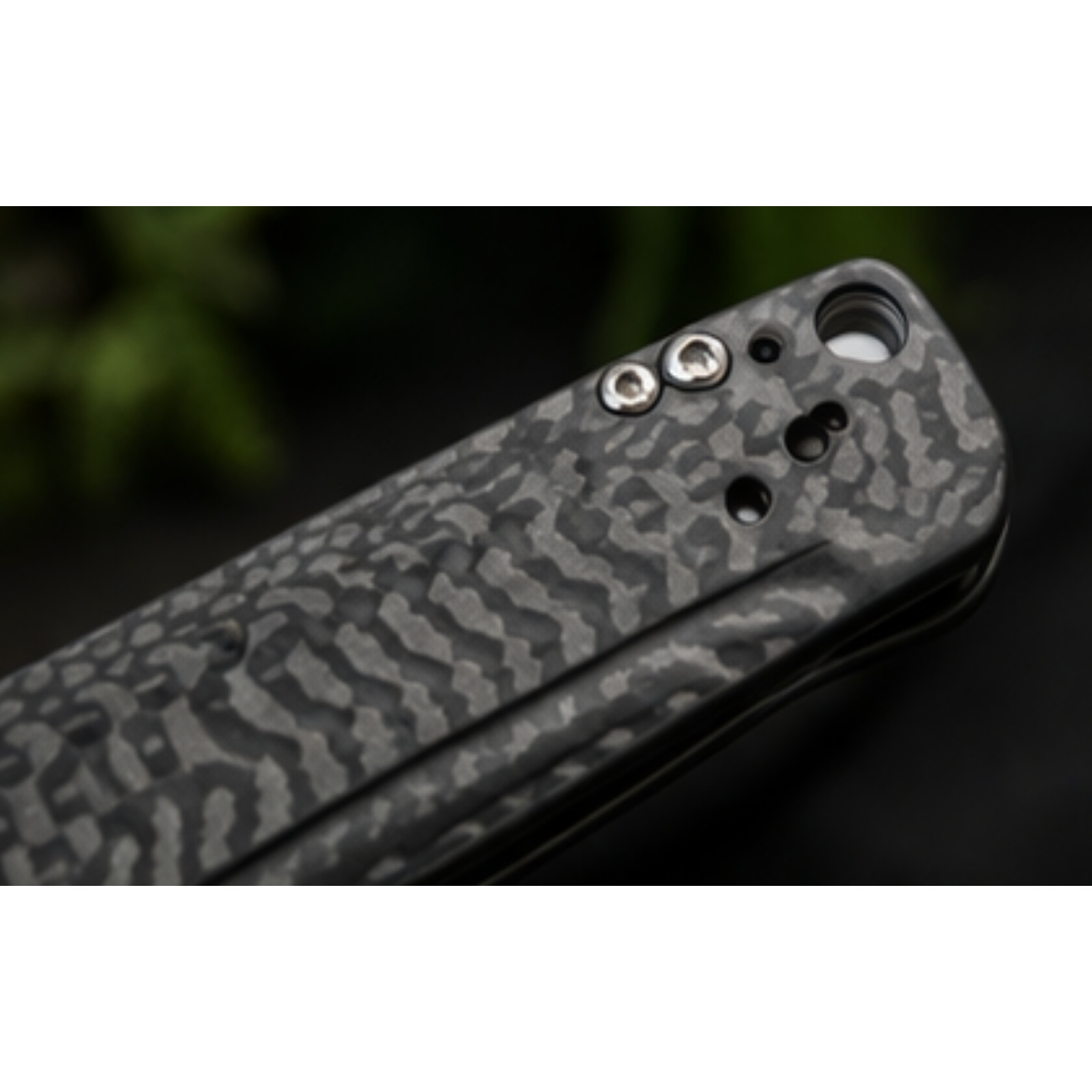 Benchmade BM 485 Folding Pocket Knife Carbon Fiber Handle EDC