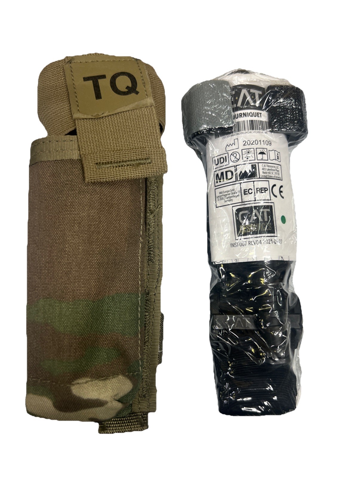 Combat Application Tourniquet C-A-T CAT Gen 7 Black 6515-01-521-7976 OCP pouch