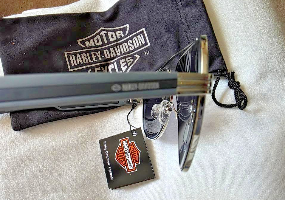 NEW – HARLEY DAVIDSON AVIATOR SUNGLASSES W/BRANDED CARRYING CASE