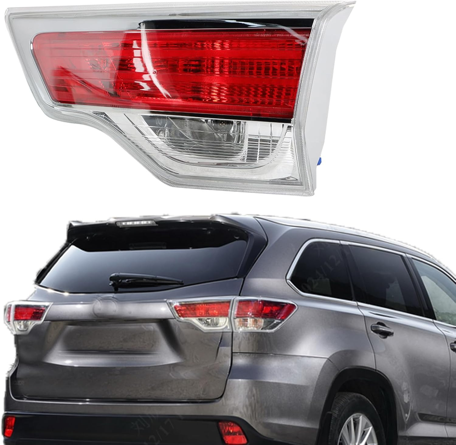 Passenger Side Inner Tail Light Replacement for Toyota Highlander 2014-2016 Rear