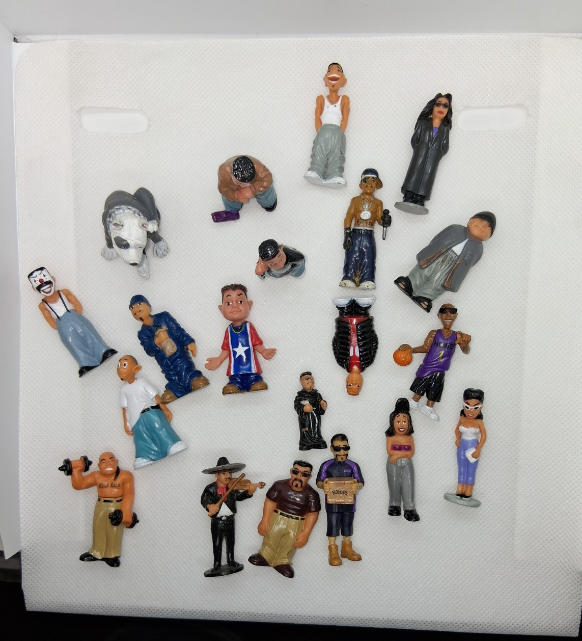 20pc Mini Plastic Figure Mixed Homies Lot