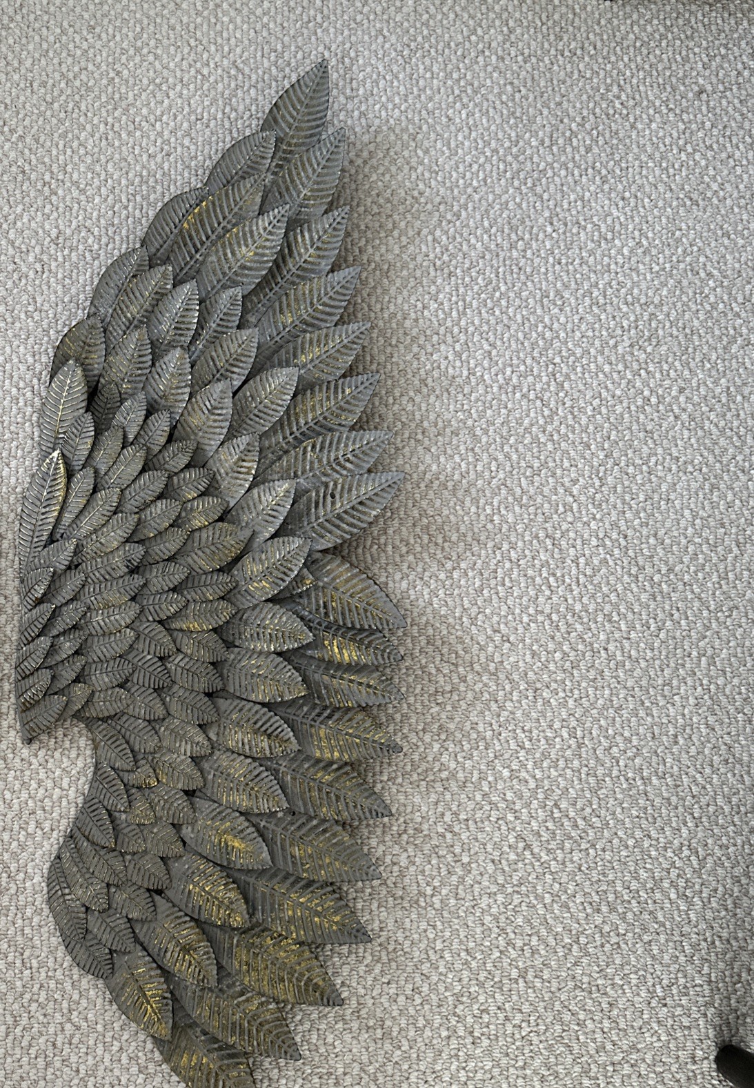 Pair Of Metal Angel Wings