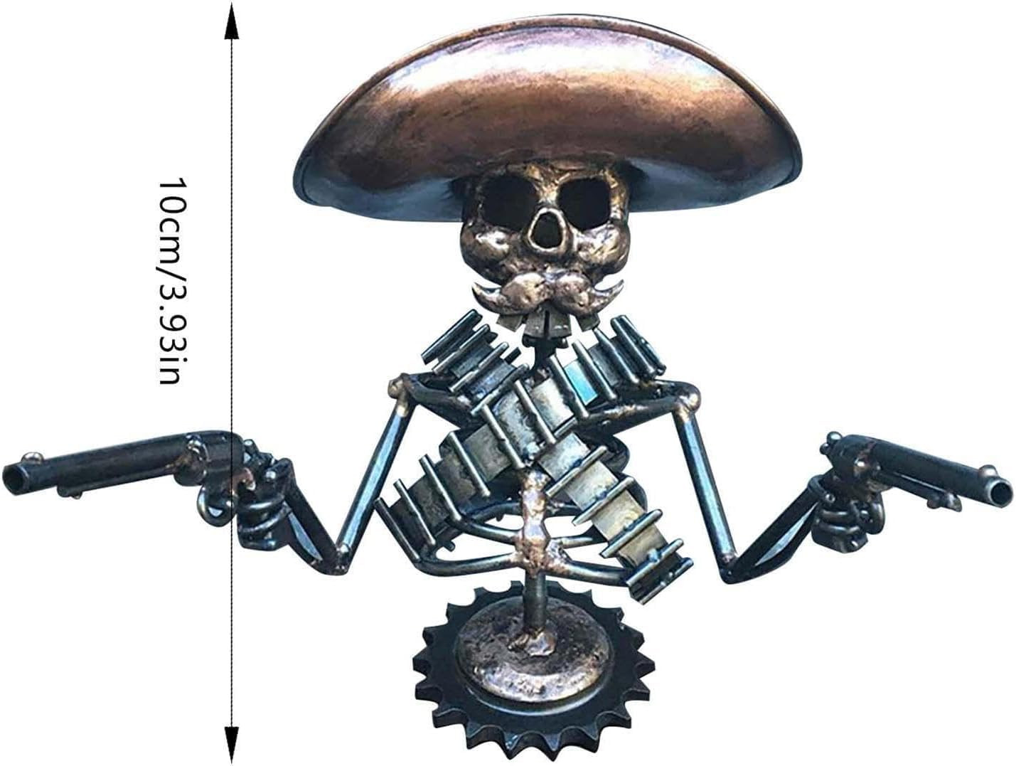 Hood Ornament Cowboy Skull Gunslinger Car Hood Ornaments Car Truck Hood Ornament