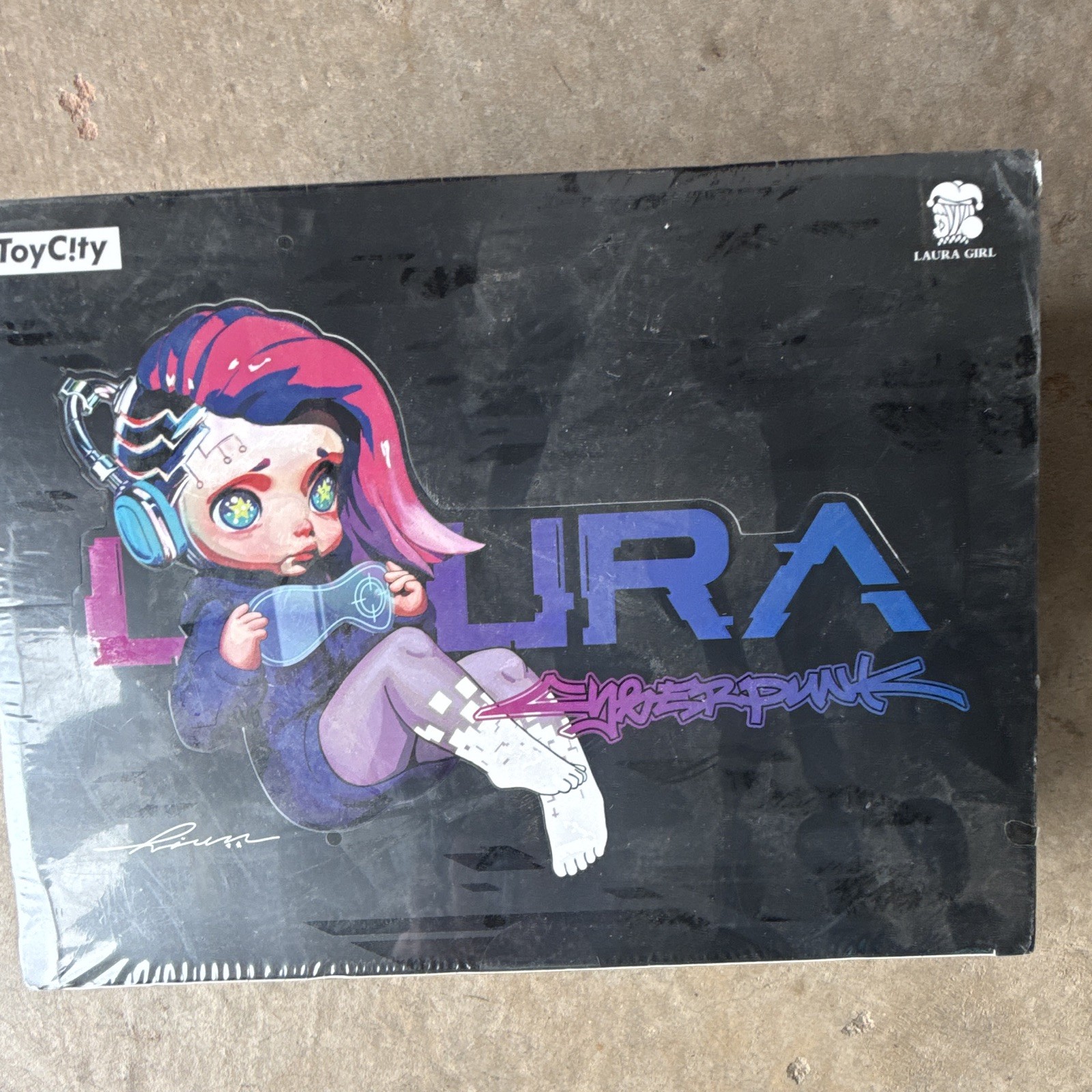 ToyCity Blind Box Laura girl Cyberpunk Plastic Original Unopened