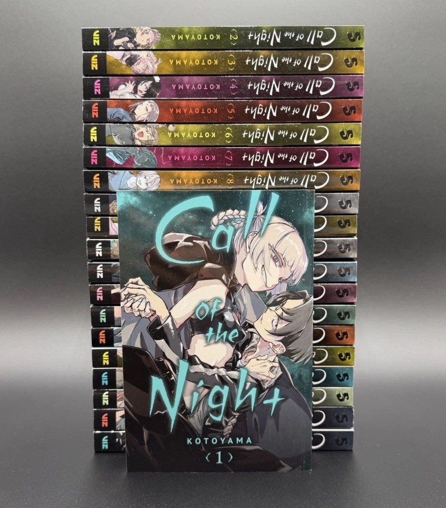 Call Of The Night Manga Vol 1-20 In English Viz Media Brand New Complete Set