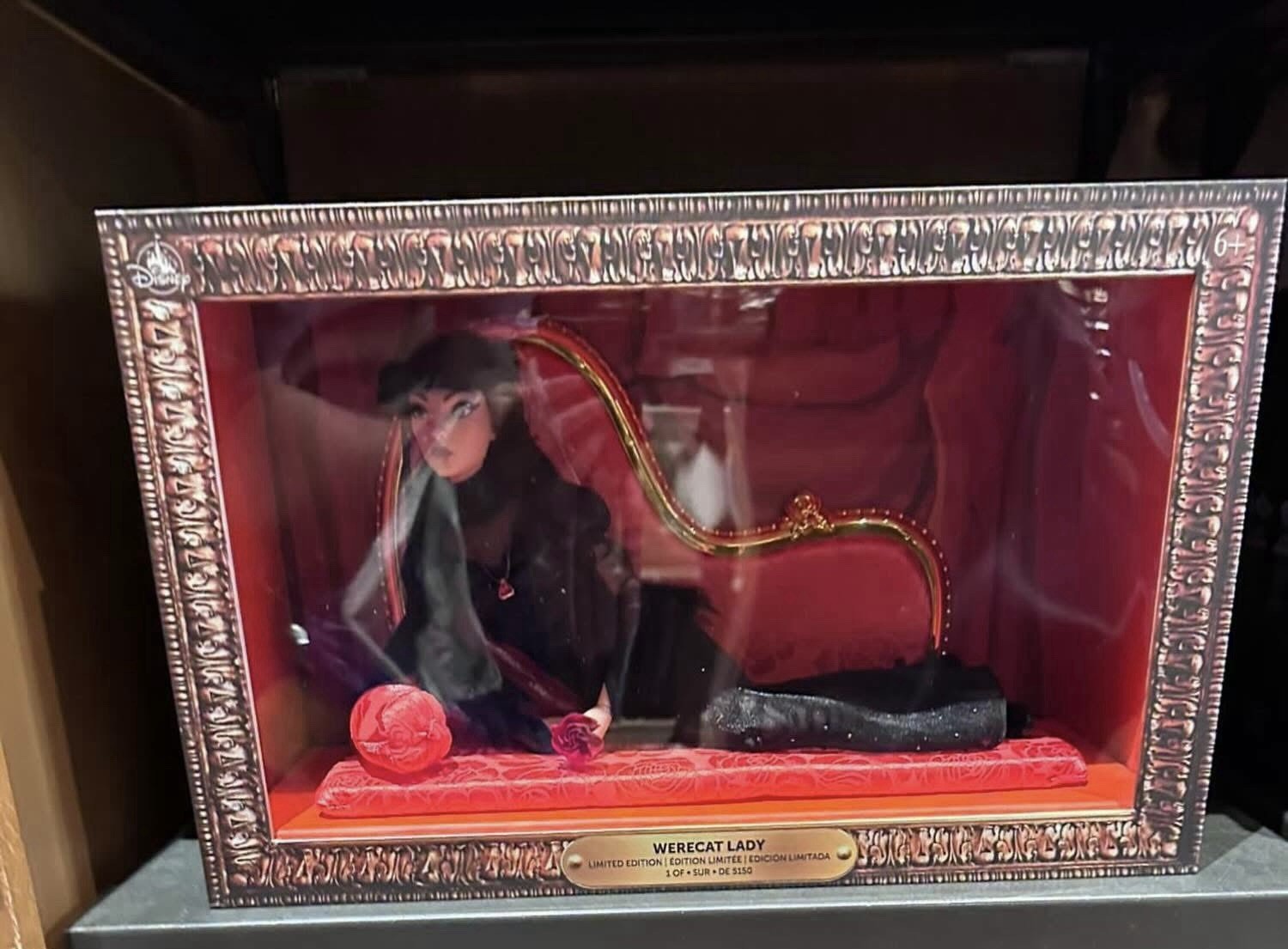 Disney Parks 2026 The Haunted Mansion Werecat Lady LE Doll New IN HAND