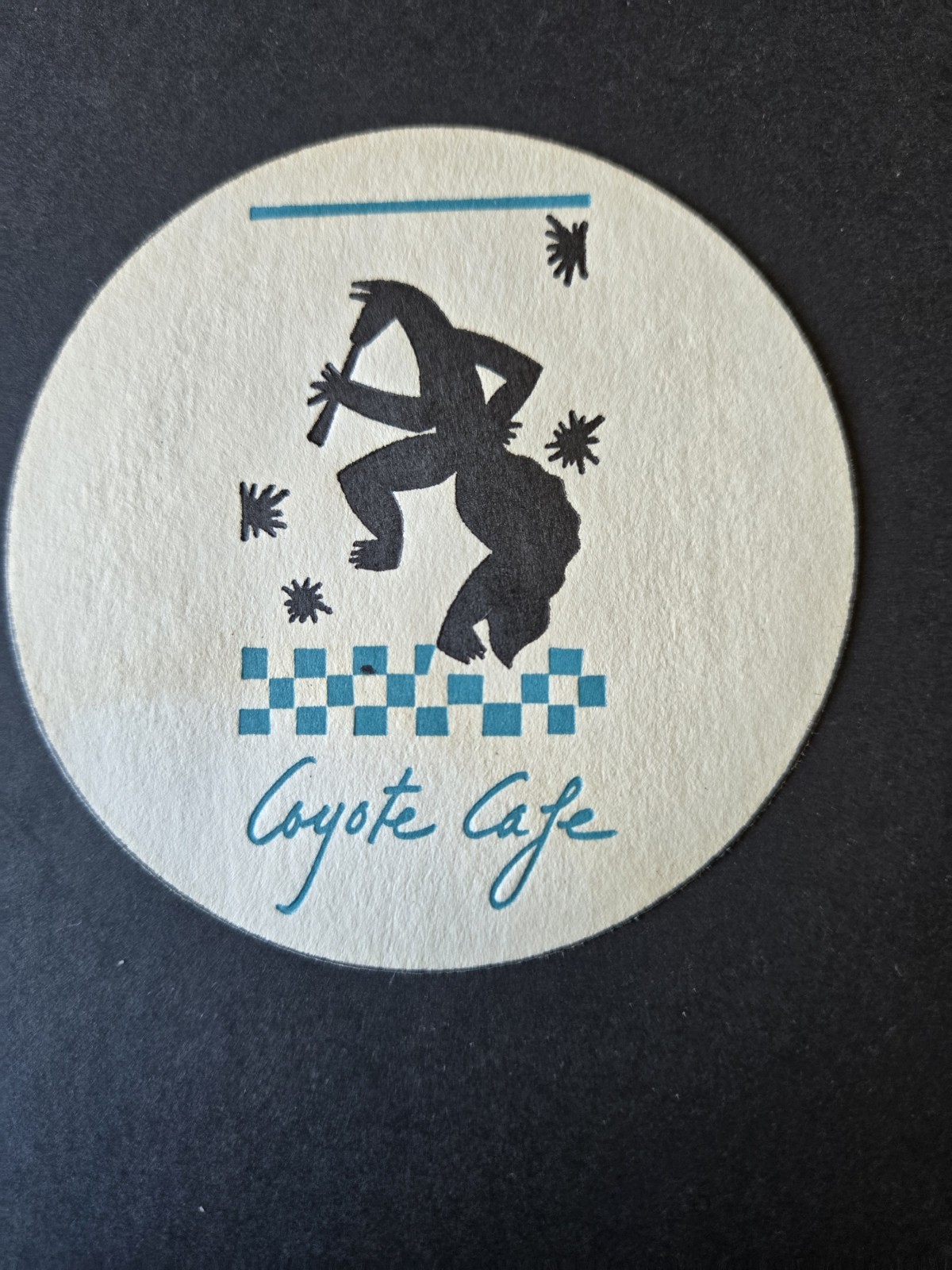 Coyote Cafe Santa Fe New Mexico Drink Coasters (2)