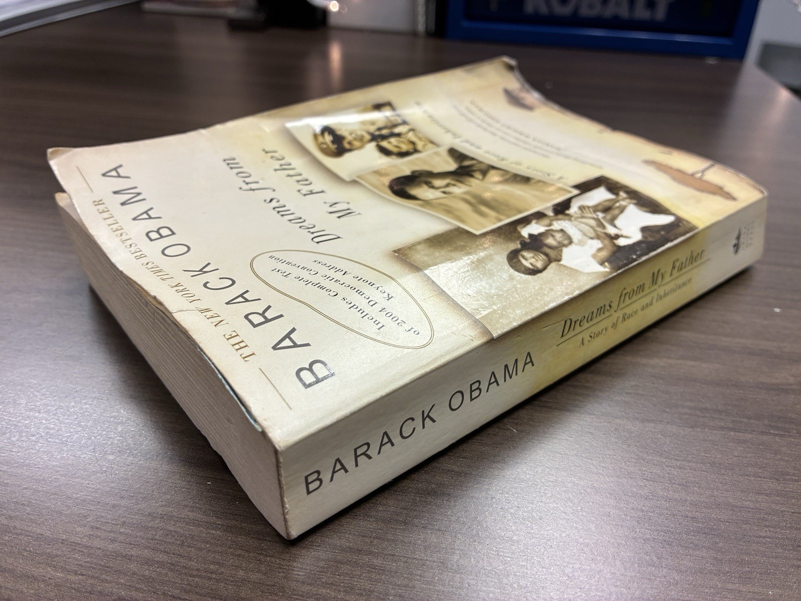 Barack Obama SIGNED Dreams From My Father Book Autograph as Senator With Proof