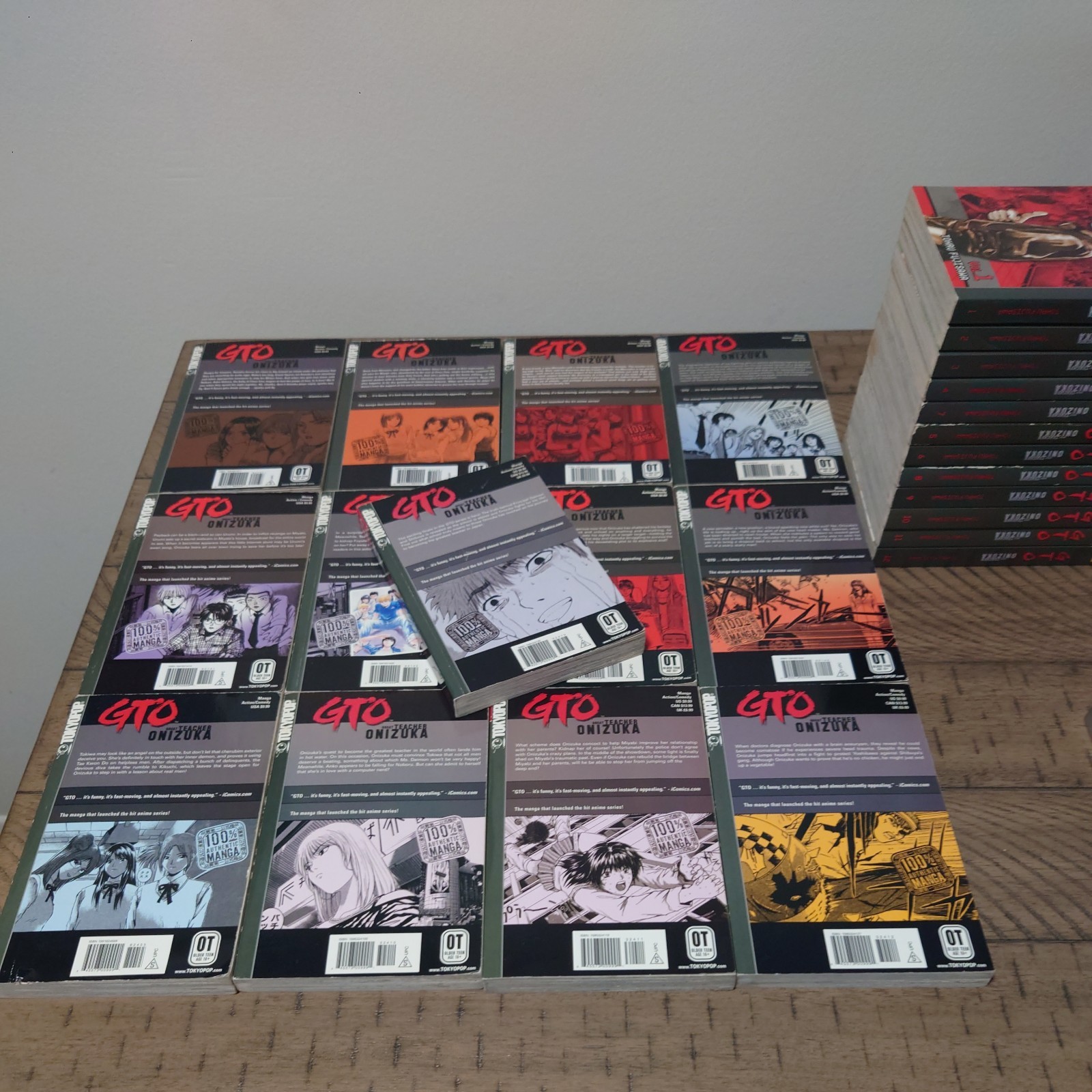 Great Teacher Onizuka! GTO (Volumes 1-25 Complete) Original English Manga!
