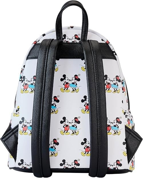 Loungefly Disney Parks Mickey Mouse Multi Color Mini Backpack, Never Used