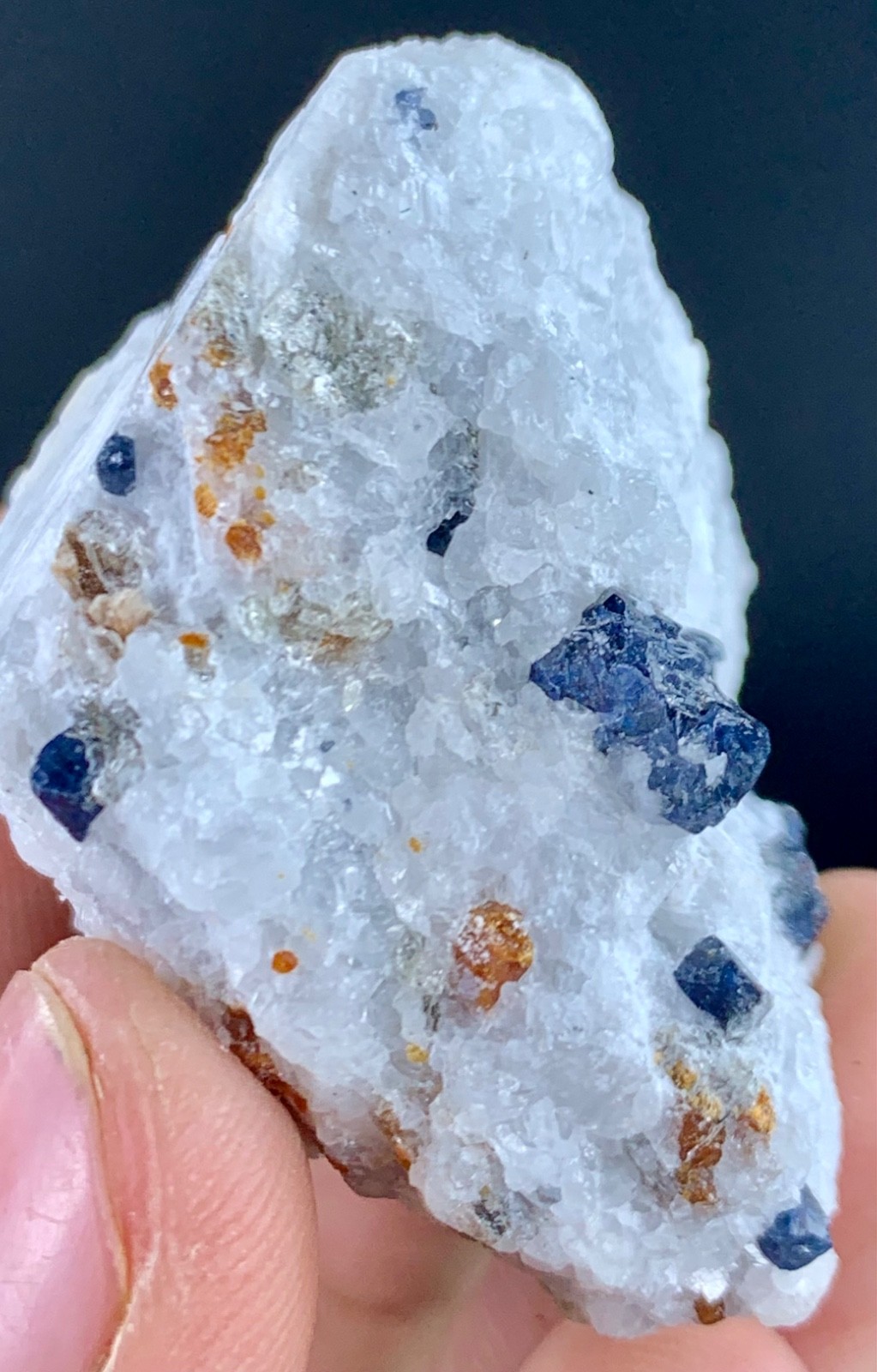 47 Gram Natural Blue Spinel crystal specimen mineral gemstone