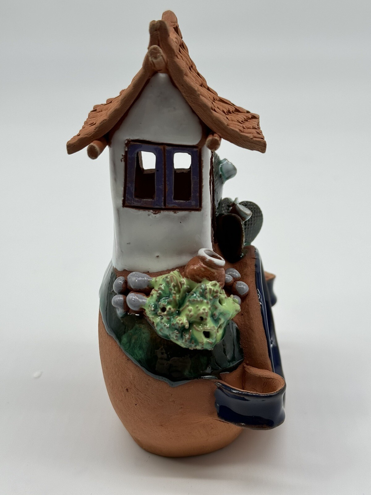 G Walter Handmade Ceramic Nativity Scene Tilinchos Mini People Bolivia Vintage