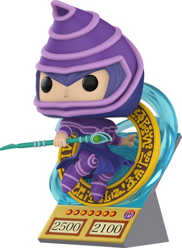 Funko POP! Premium: Yu-Gi-Oh! – Dark Magician (Card) [New Toy] Vinyl Figure, C