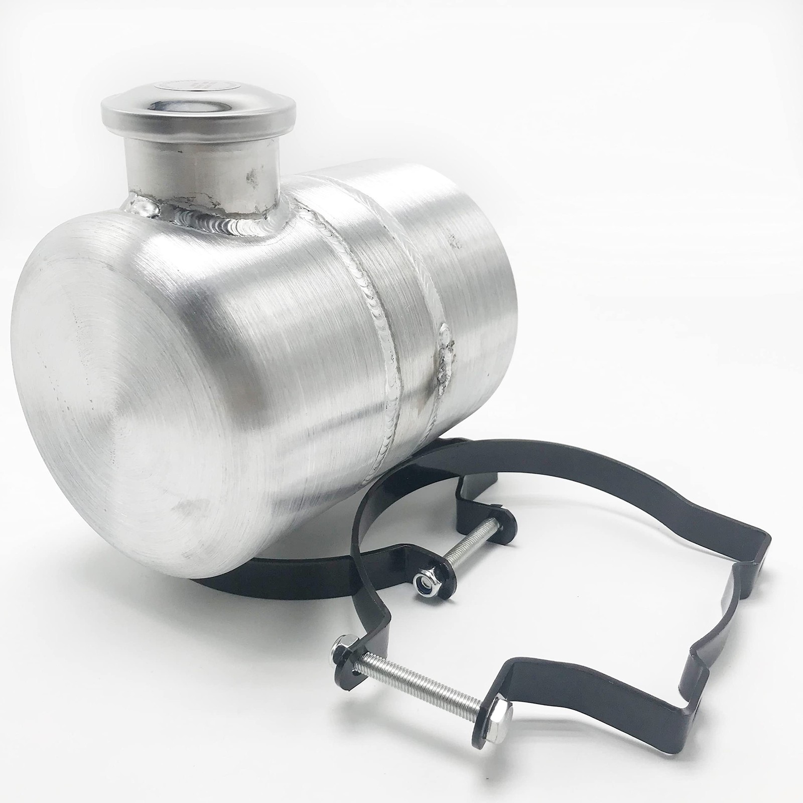 Jsd Auto Parts Fuel Tank 3/4 Gallon 6 X 8 1/4 Npt Outlet End Fill Spun Aluminum