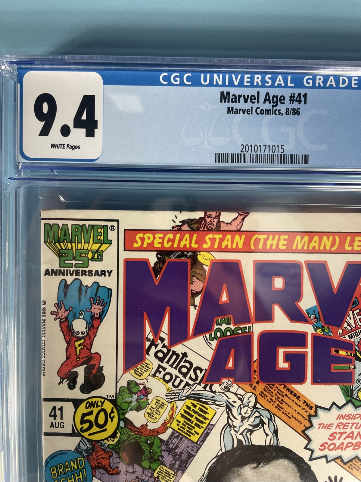 Marvel Age #41 CGC 9.4