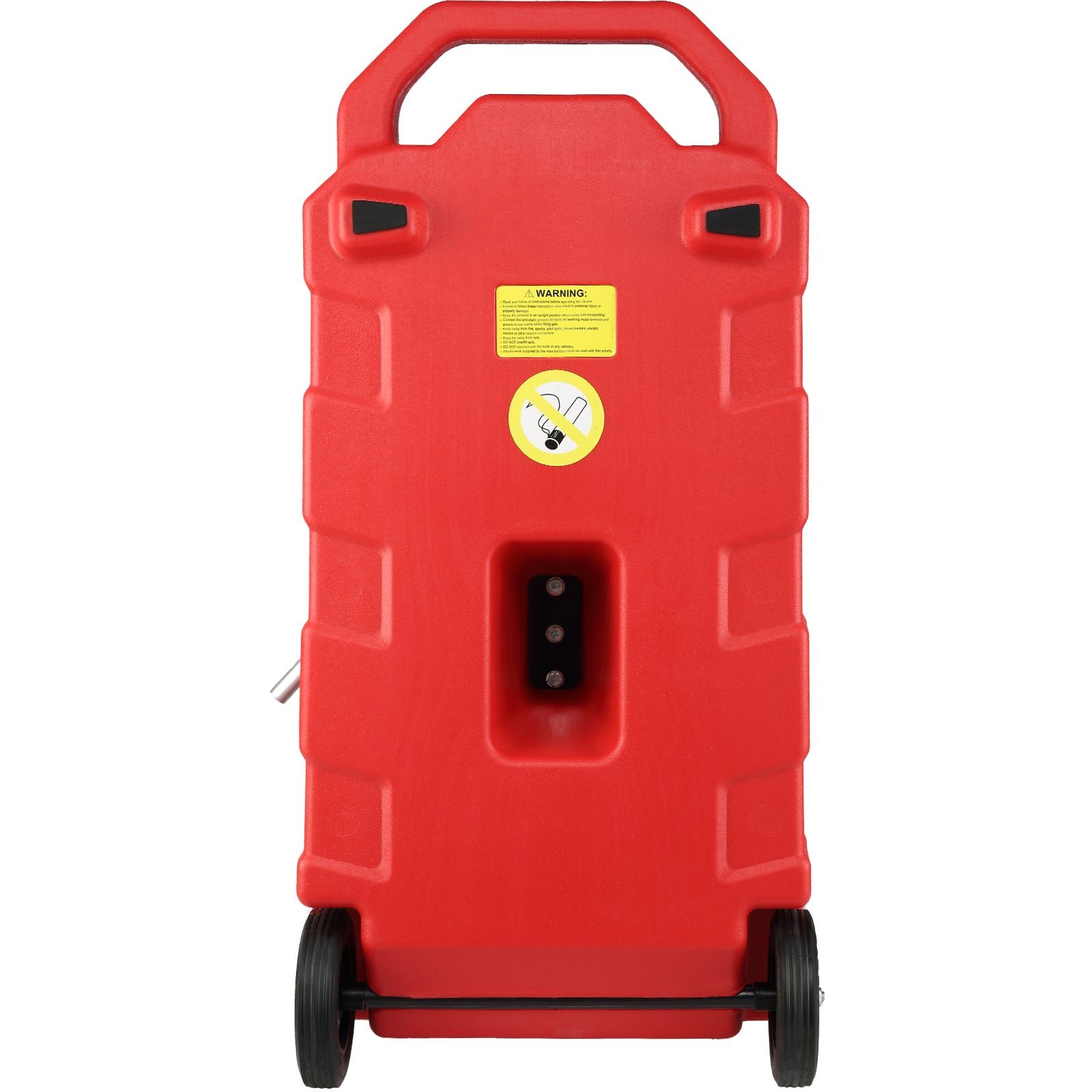 16 Gallon Fuel Caddy, 7.8 L/min, Portable Gas Storage Tank Container with Hand P