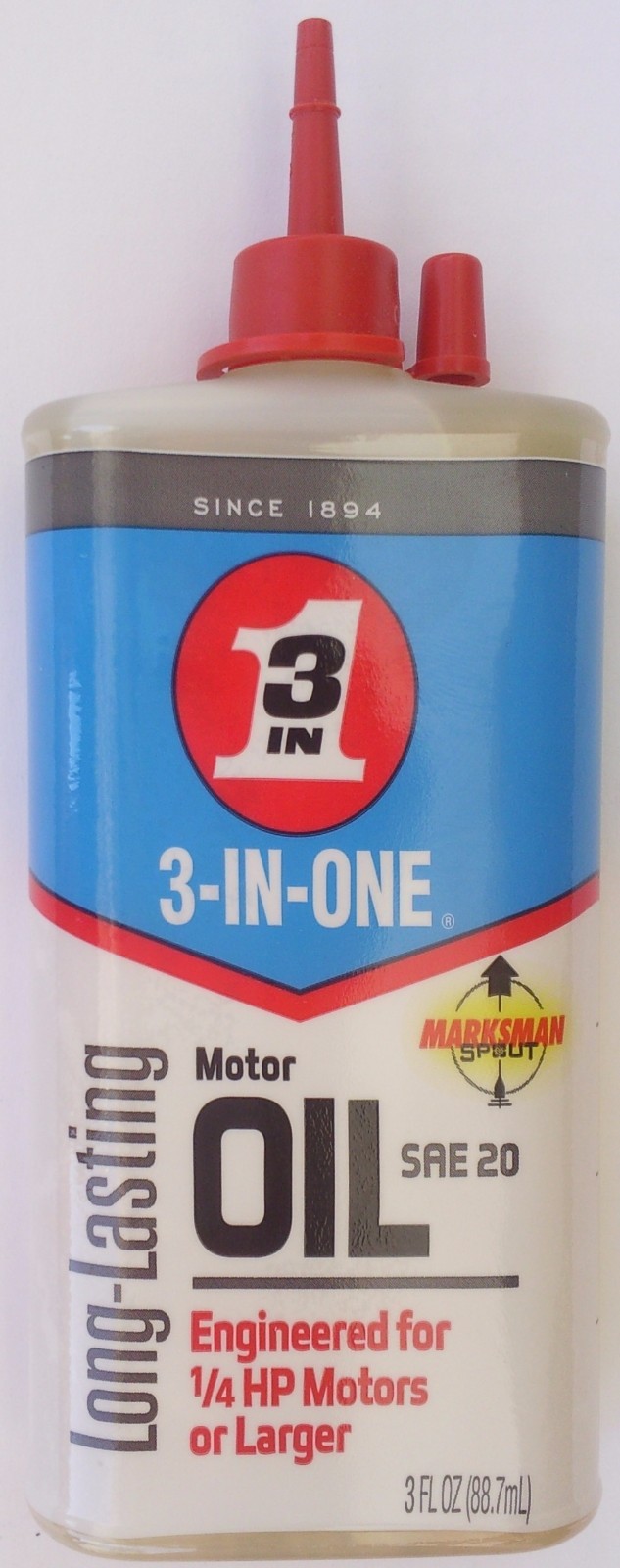3-In-ONE ELECTRIC MOTOR OIL 3-In-1, 3 oz Drip Bottle