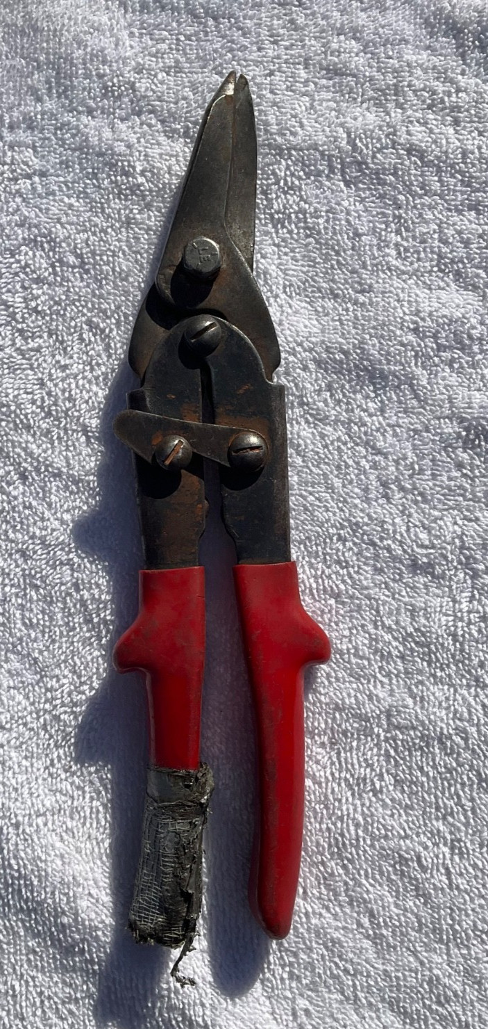 Klenk Tin Snips Left Hand (Made in USA)