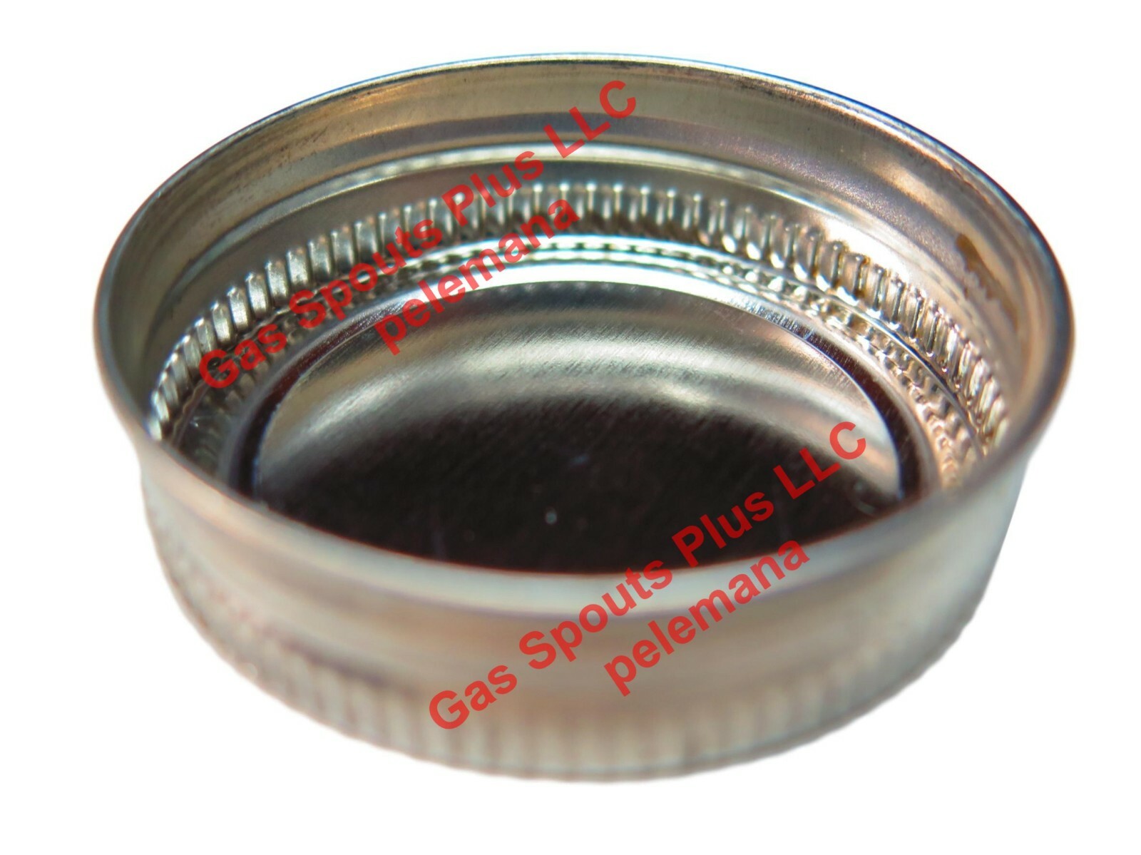 2-Pack 1-3/4″ Steel Caps Gallon Qt Oil Can Gas Eagle Delphos 1.75 inch Metal Lid