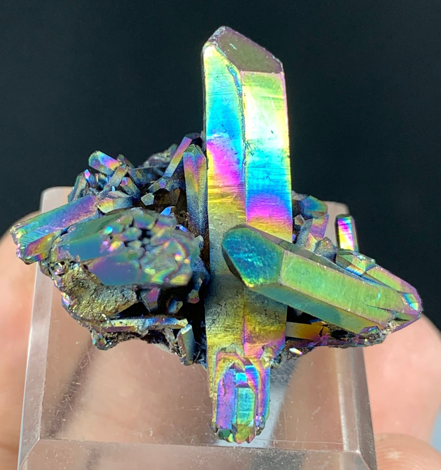 44 Carats Treated Ora Quartz Lustrous Crystals From Baluchistan Pakistan