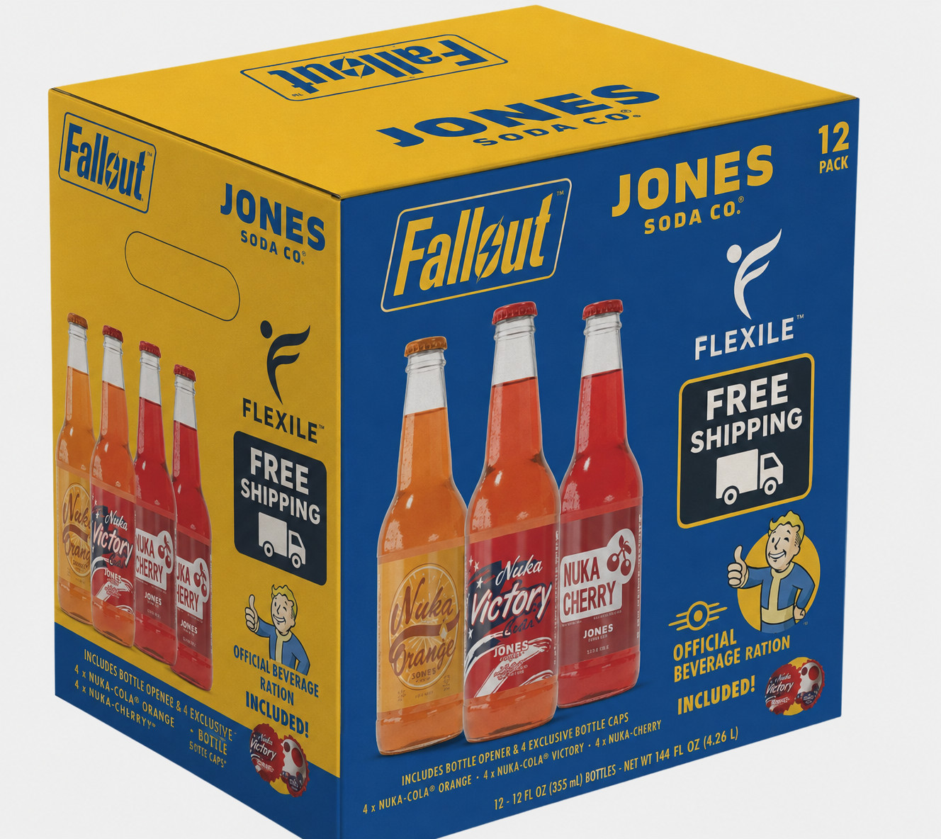 Fallout x Jones Soda Co – Victory Pack – FAST SHIPPING