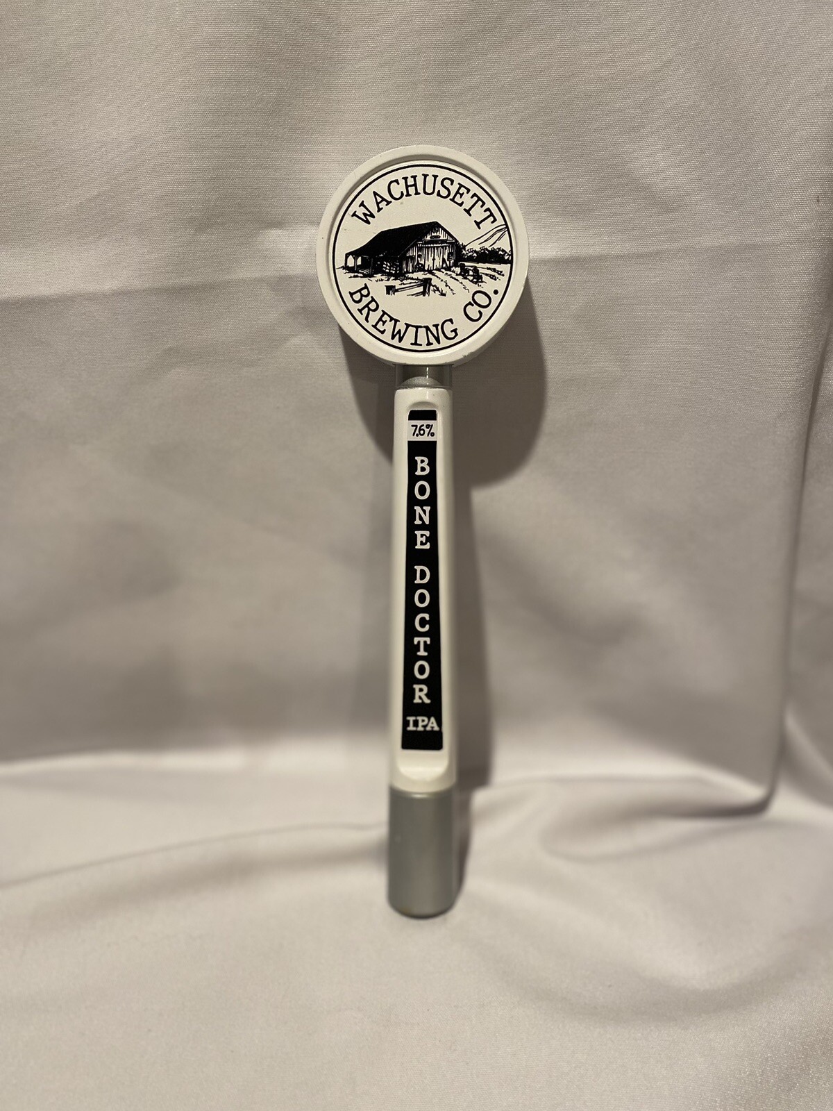 Wachusett Brewing Company Bone Doctor IPA Draft Beer Tap Handle Limited Edition