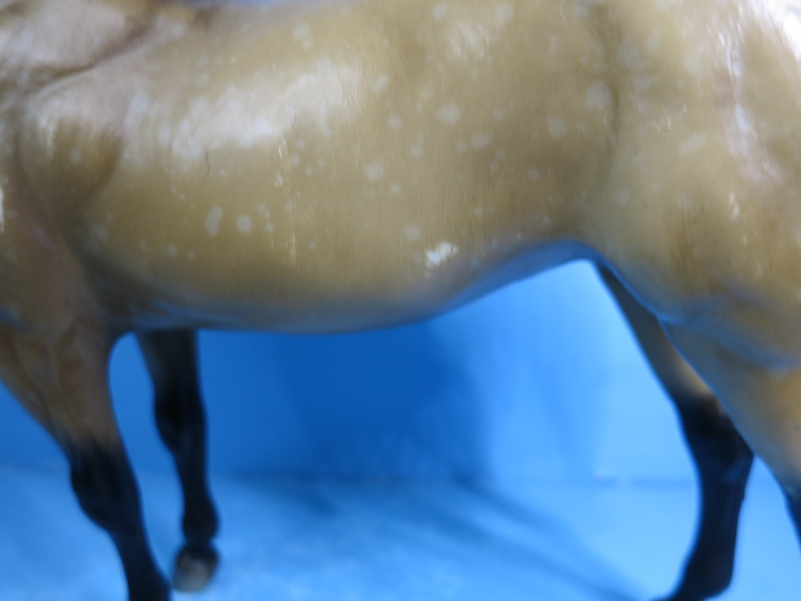 BREYER TRADITIONAL-Rocky Champion Dapple Dun Connemara Pony-1990-1992-USED