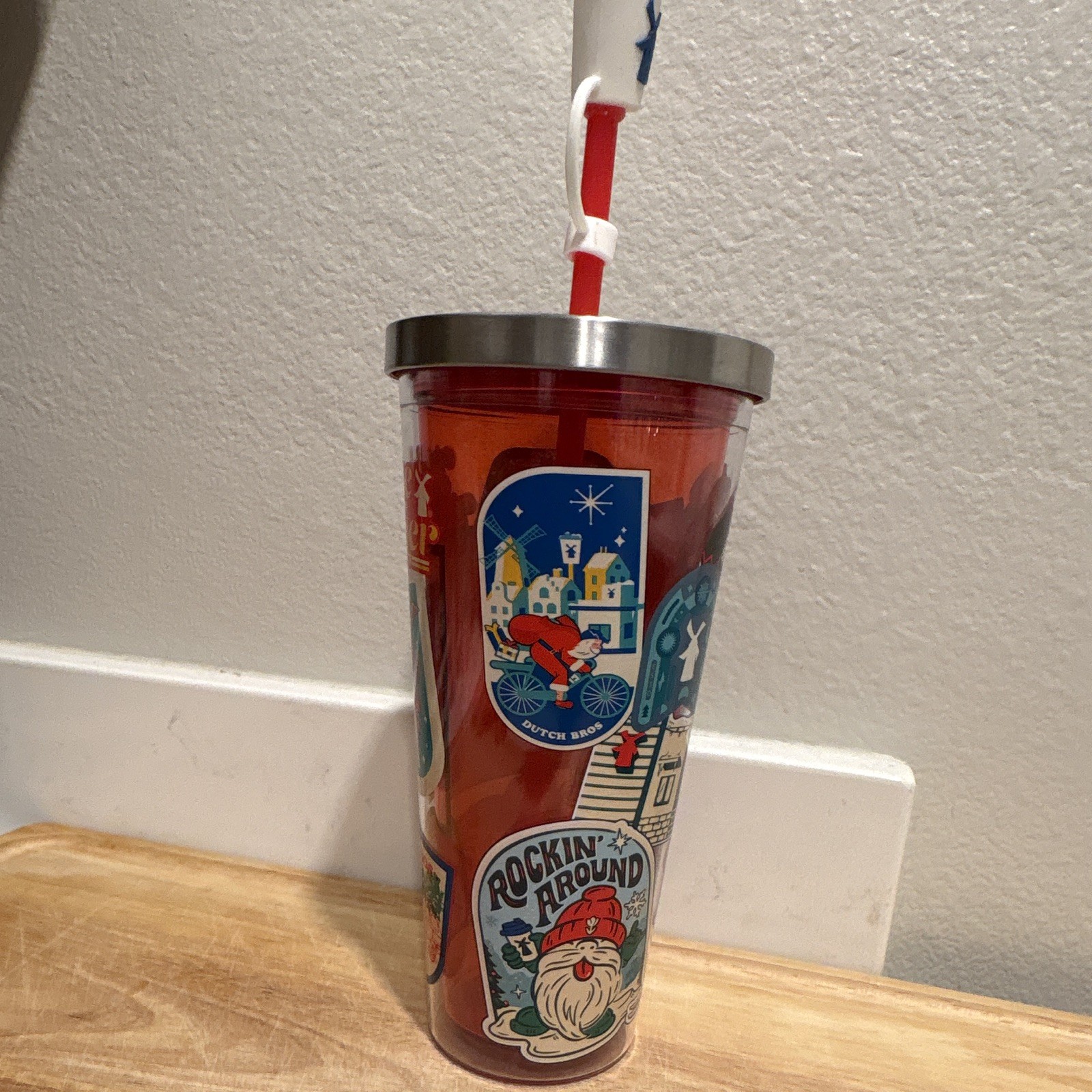 Limited Edition 2024 Christmas Tumbler with Straw