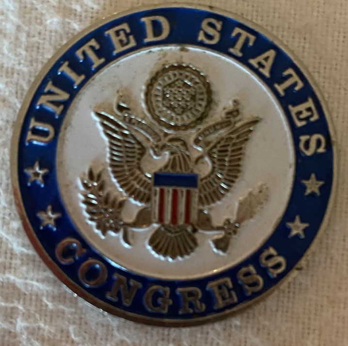 UNITED STATES Congress CALIFORNIA John T Doolittle CHALLENGE Coin