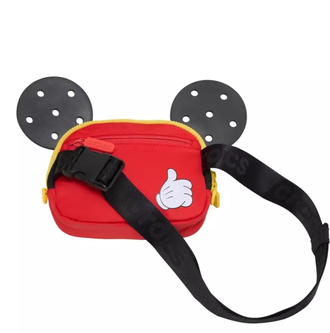 Crocs Classic Disney Mickey Mouse Belt Waist Bag Fanny Hip Pack NWT SEALED RARE!