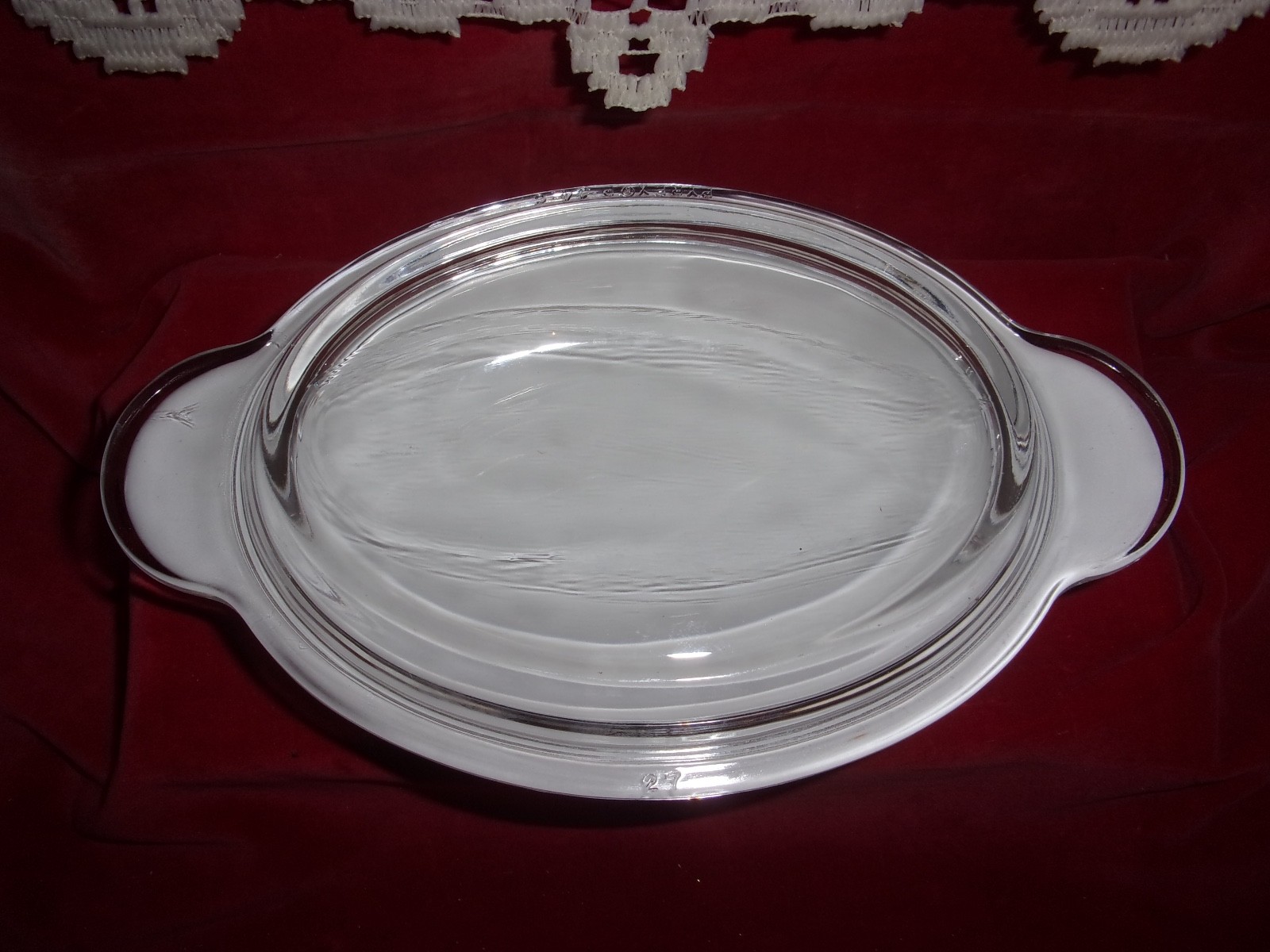 Corning Ware no pattern white Heat N‘ Eat small oval casserole w lid P 14B MINT