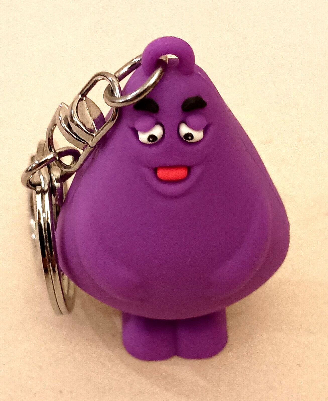 McDonald’s Restaurants Purple Grimace Fast Food Employee Key Chain NOS New