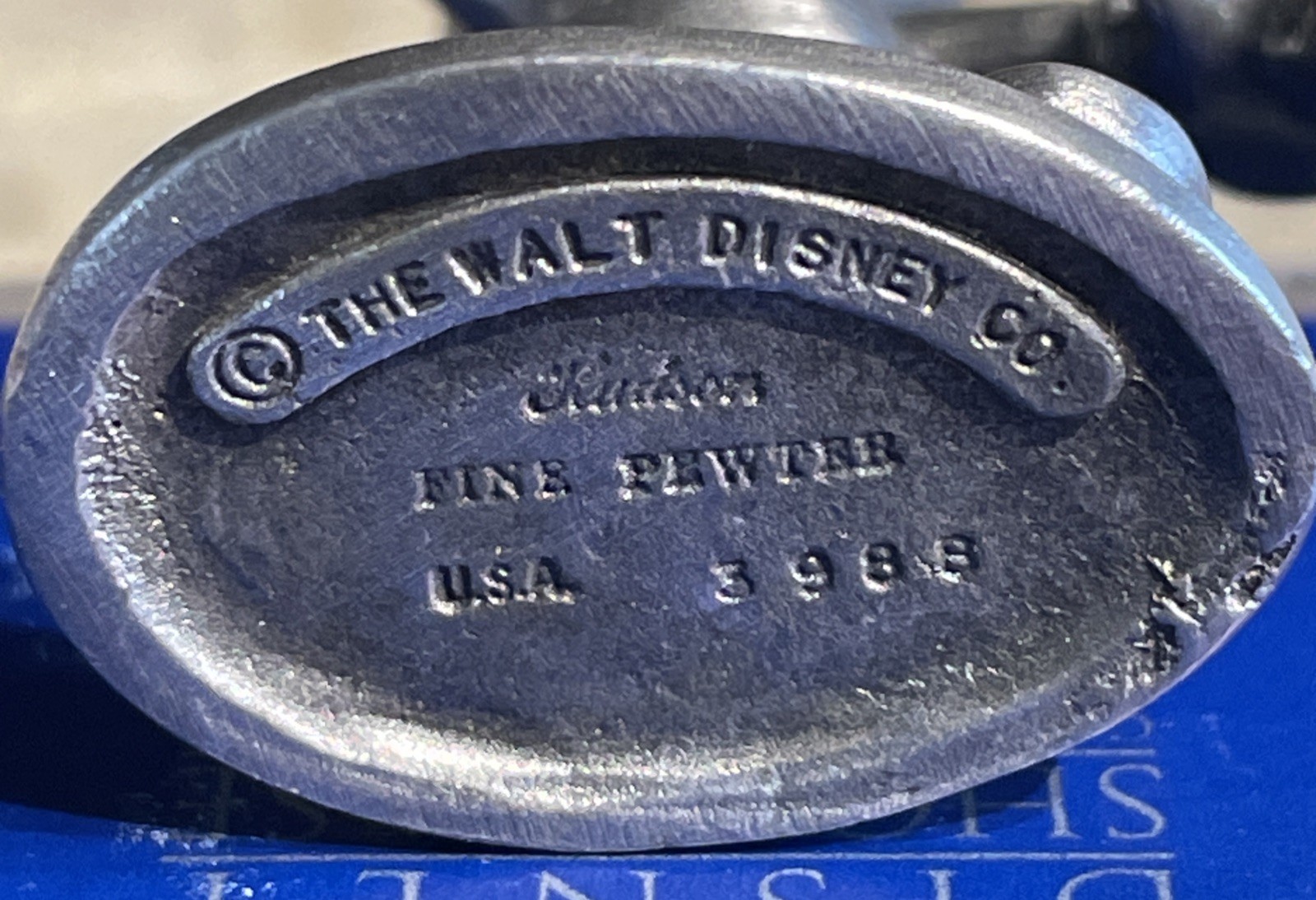 Hudson Fine Pewter Walt Disney Mickey Mouse Figurine #3988 NEW 1.75” U.S.A. NOS